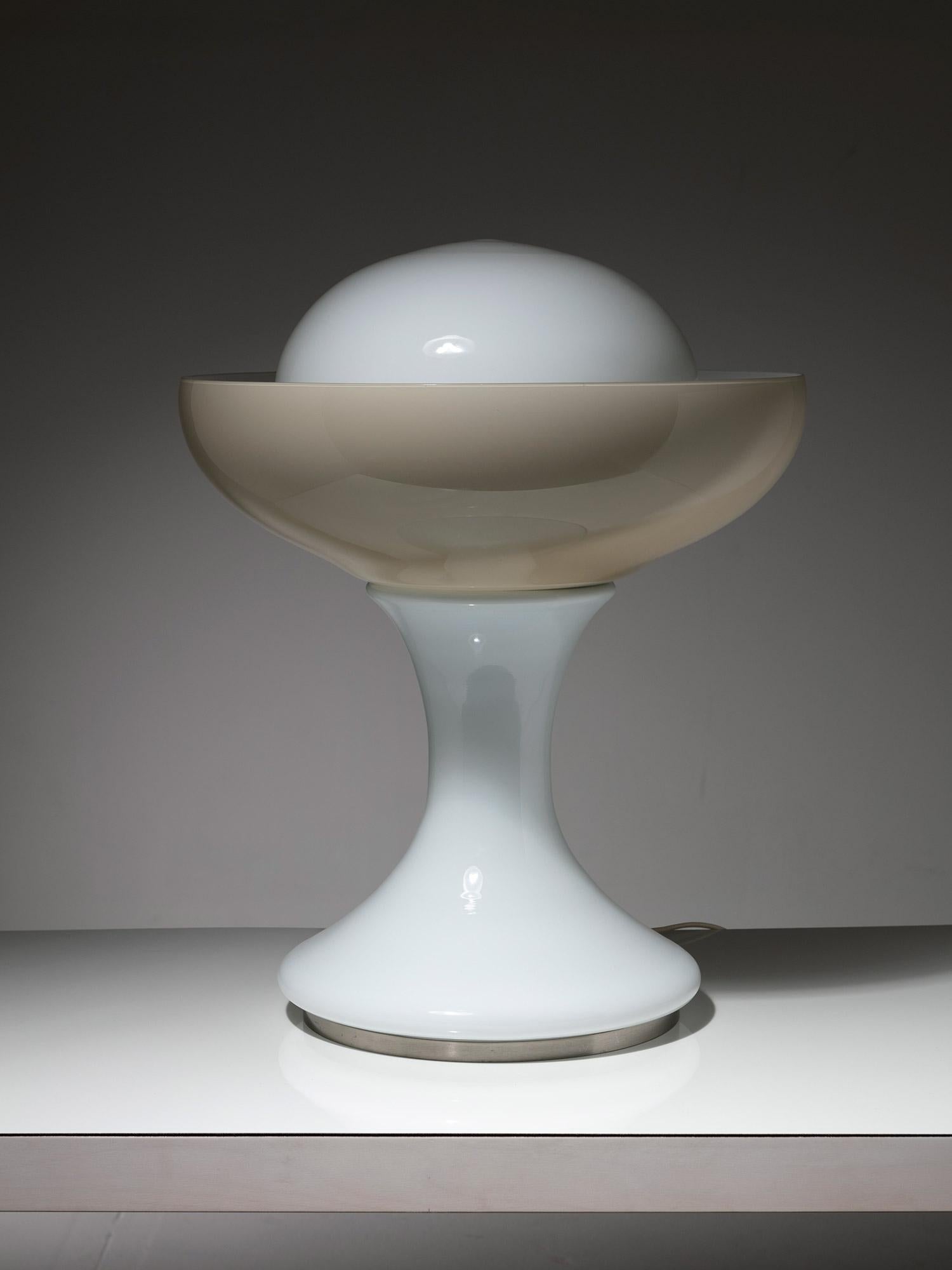 Italian Table Lamp by Carlo Nason for Selenova
