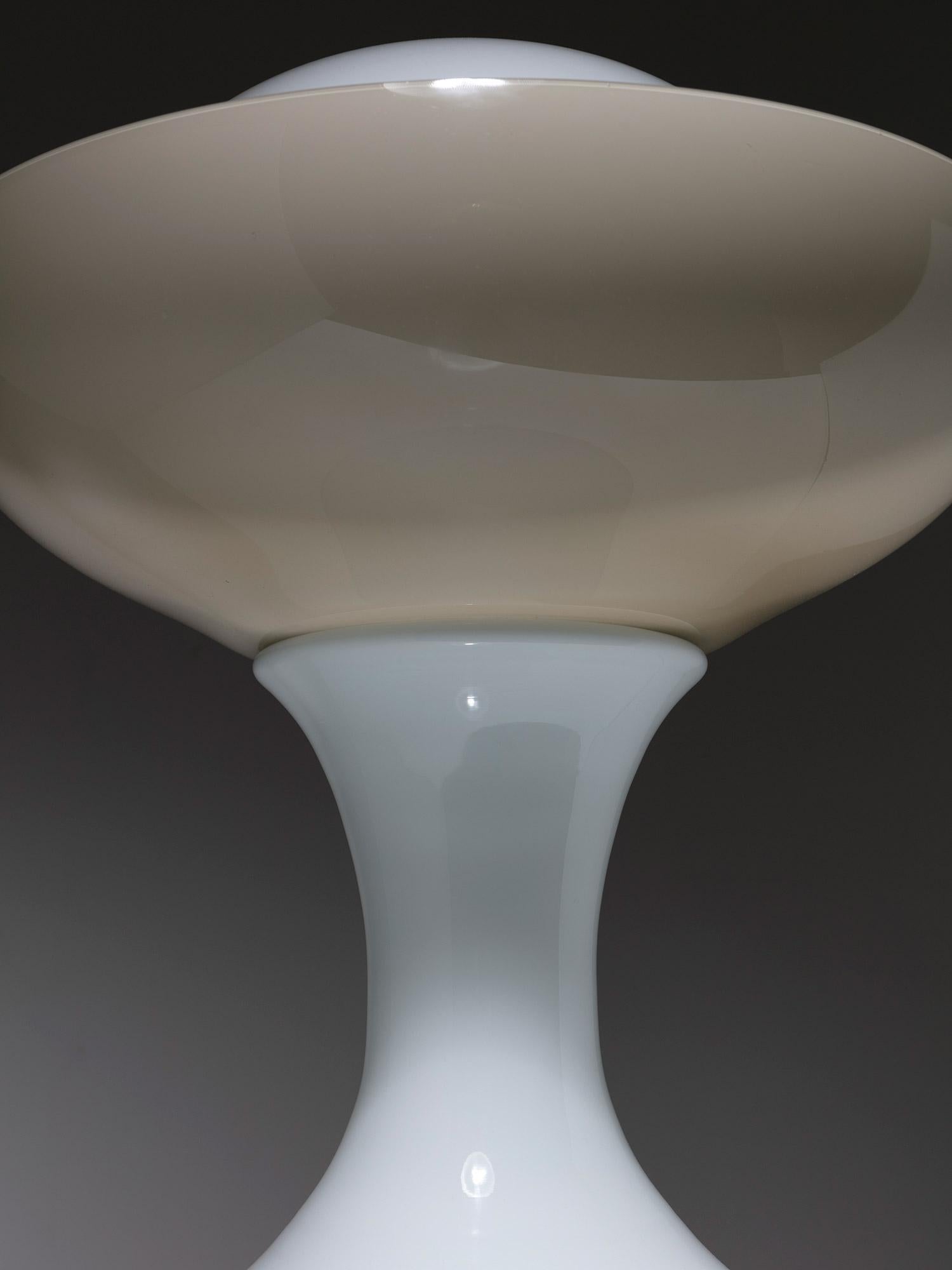 Murano Glass Table Lamp by Carlo Nason for Selenova