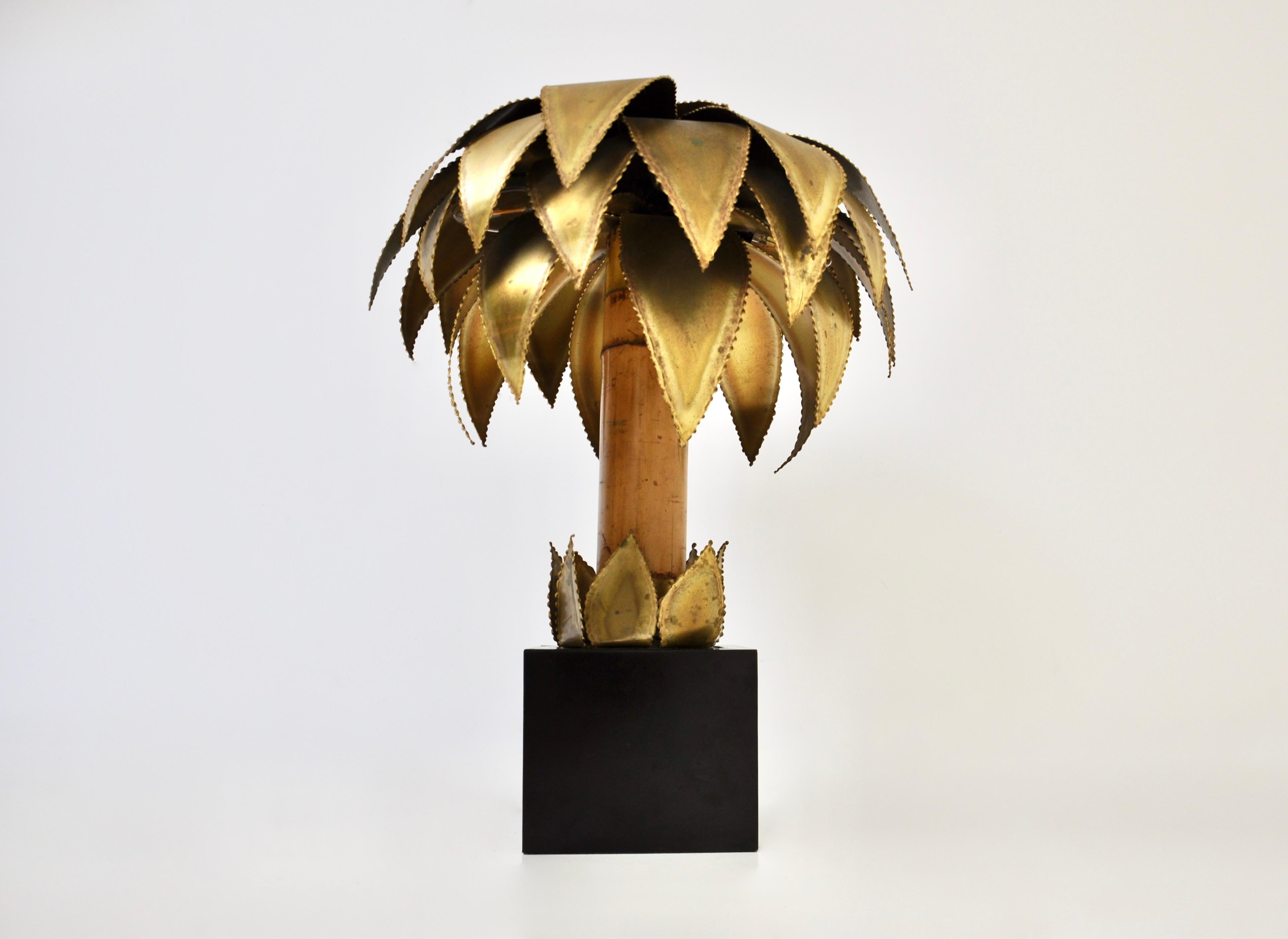 French Table Lamp by Christian Techoueyres for Maison Jansen, 1970s For Sale