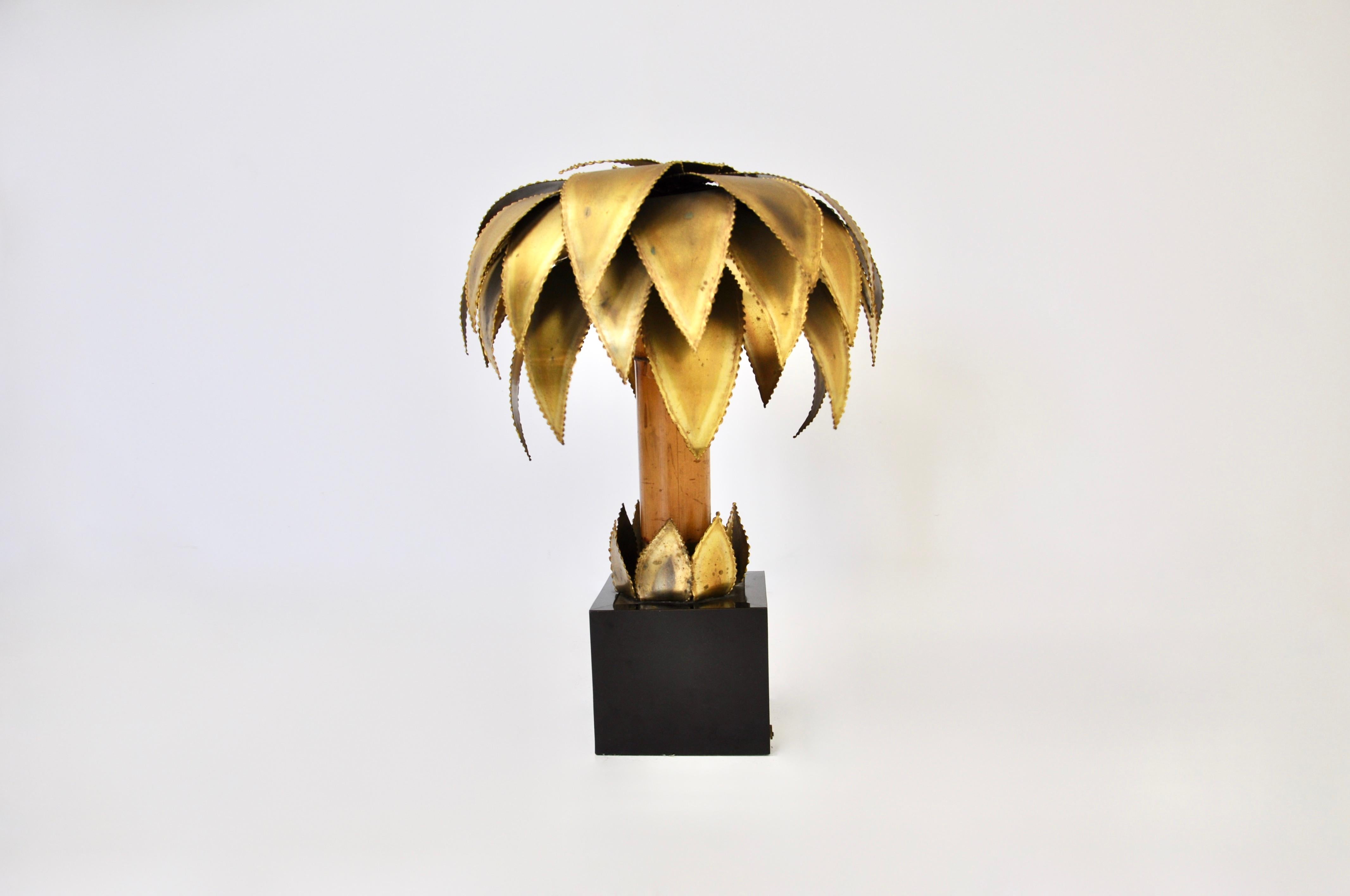 Late 20th Century Table Lamp by Christian Techoueyres for Maison Jansen, 1970s For Sale