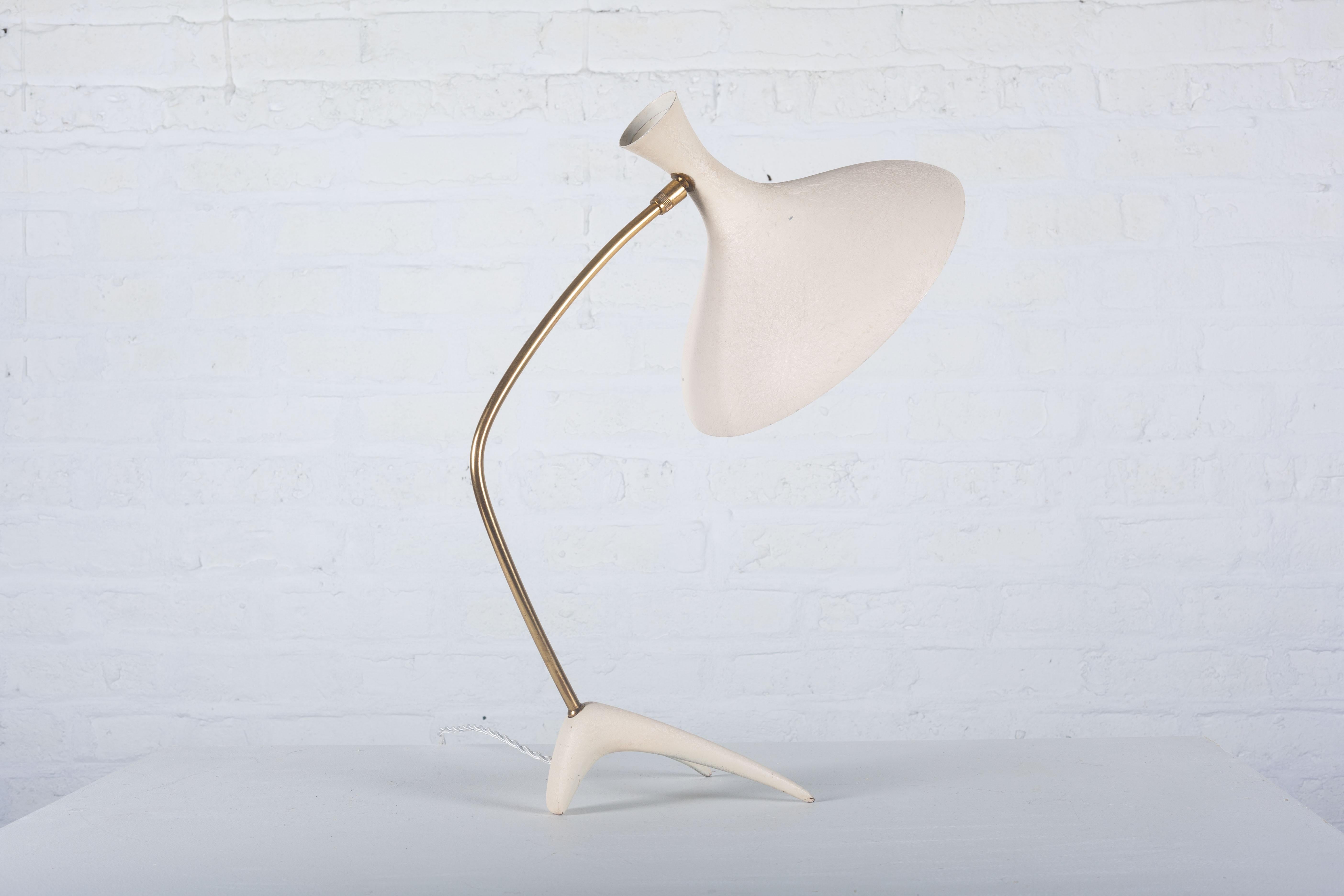 Table Lamp by Cosack Leuchten, White, Germany, 1950s 2