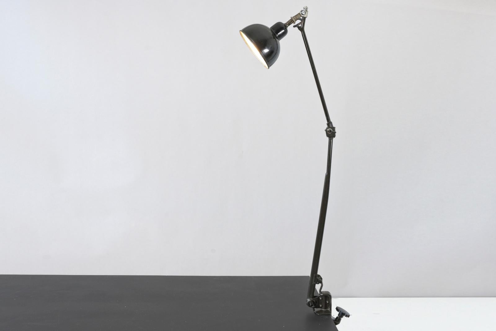 Metal Table Lamp by Curt Fischer for Midgard, Germany - 1925 For Sale