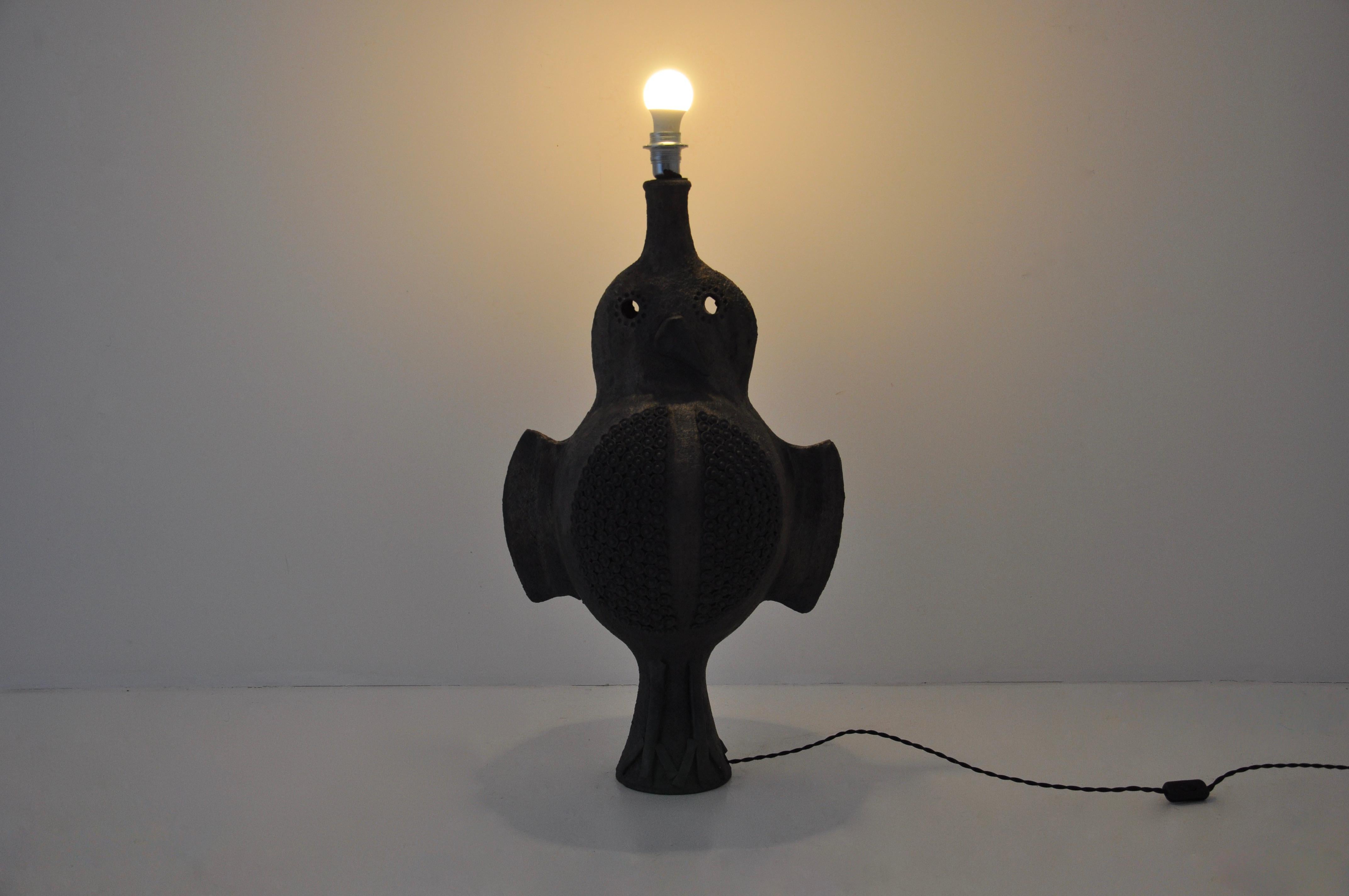 Mid-Century Modern Table Lamp by Dominique Pouchain For Sale