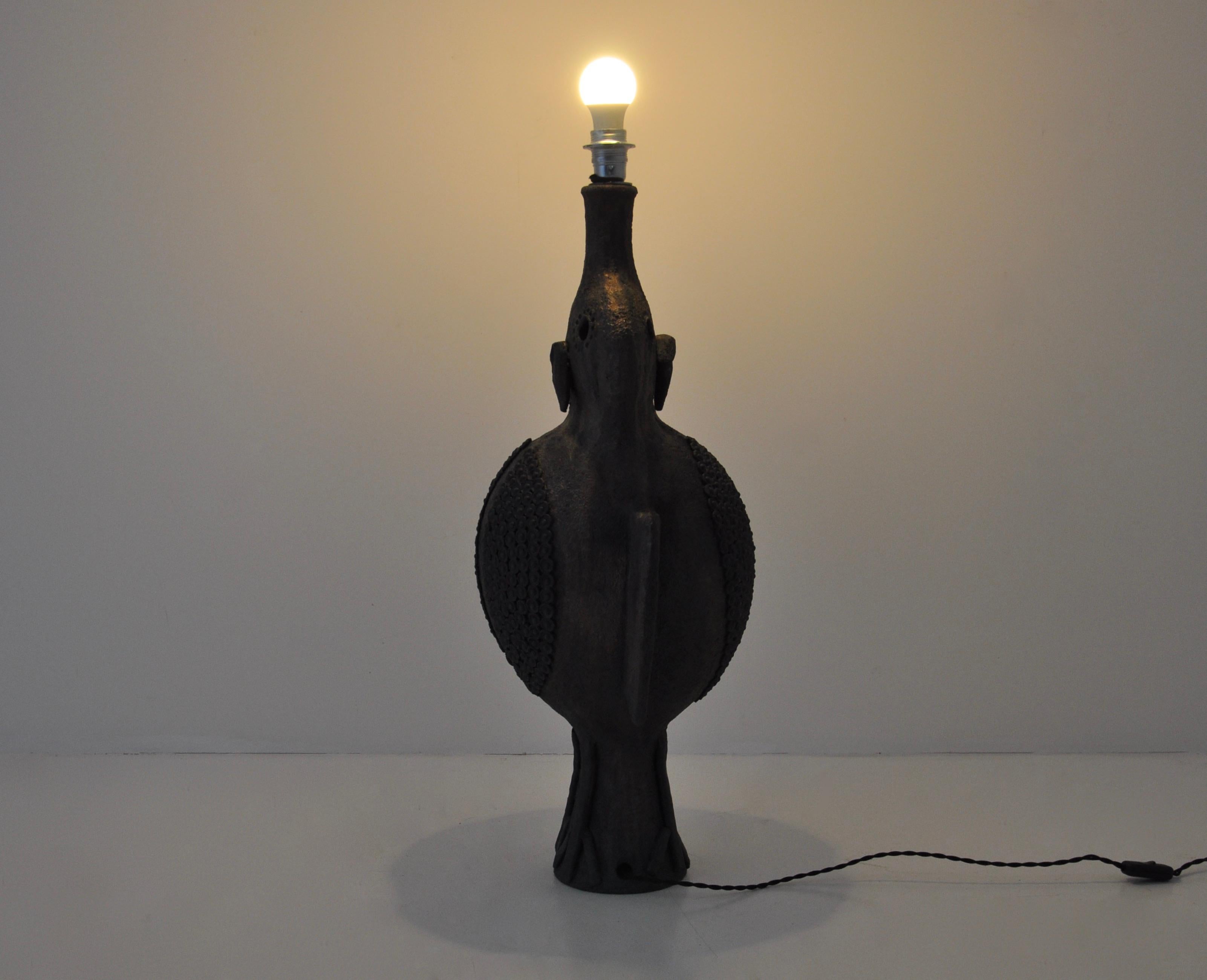 Table Lamp by Dominique Pouchain In Good Condition For Sale In Lasne, BE
