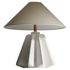 Lampe de bureau Donna pour Danke Galerie en plâtre blanc - DONNA