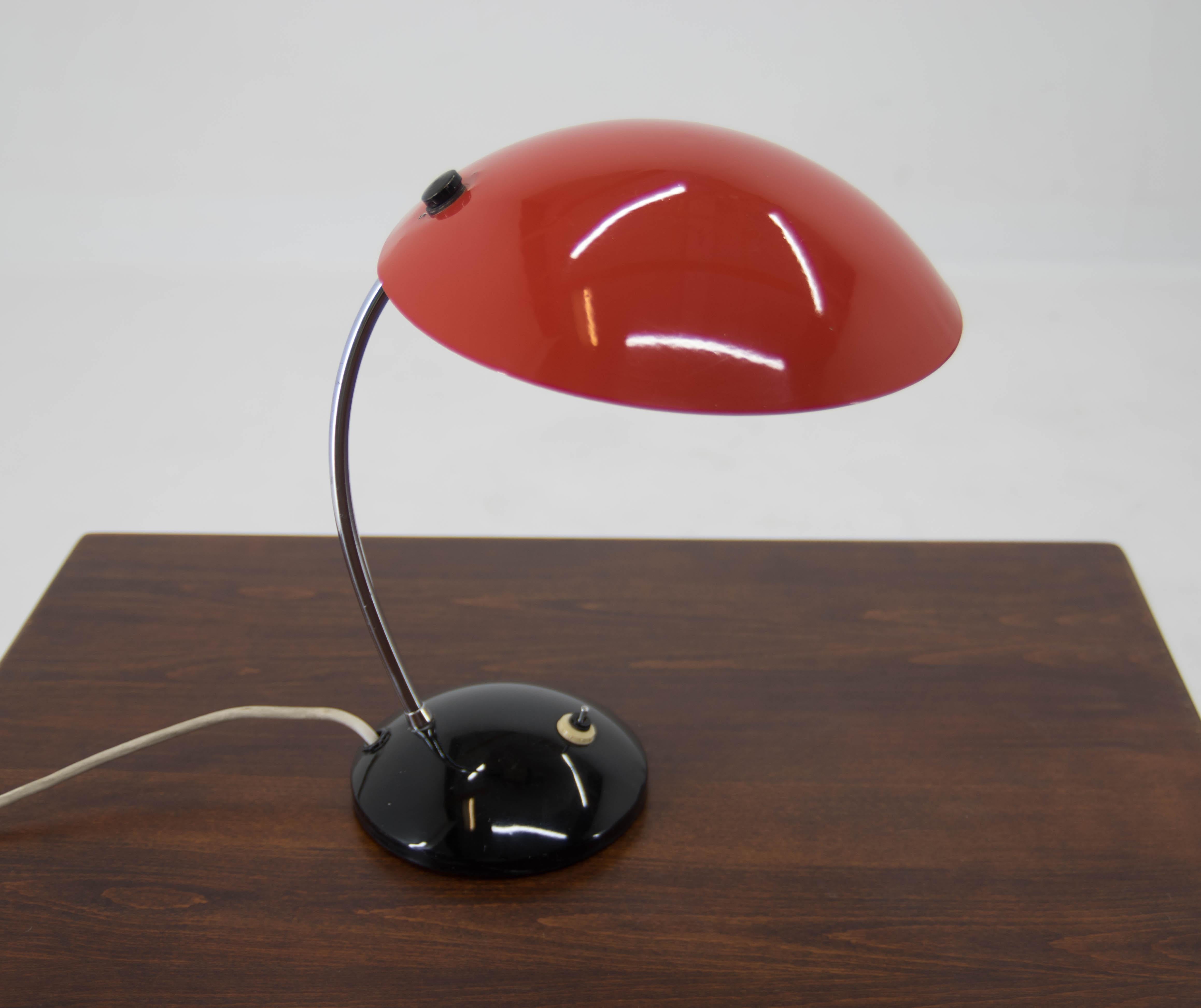 Mid-Century Modern Table Lamp by Drukov, 1970s For Sale