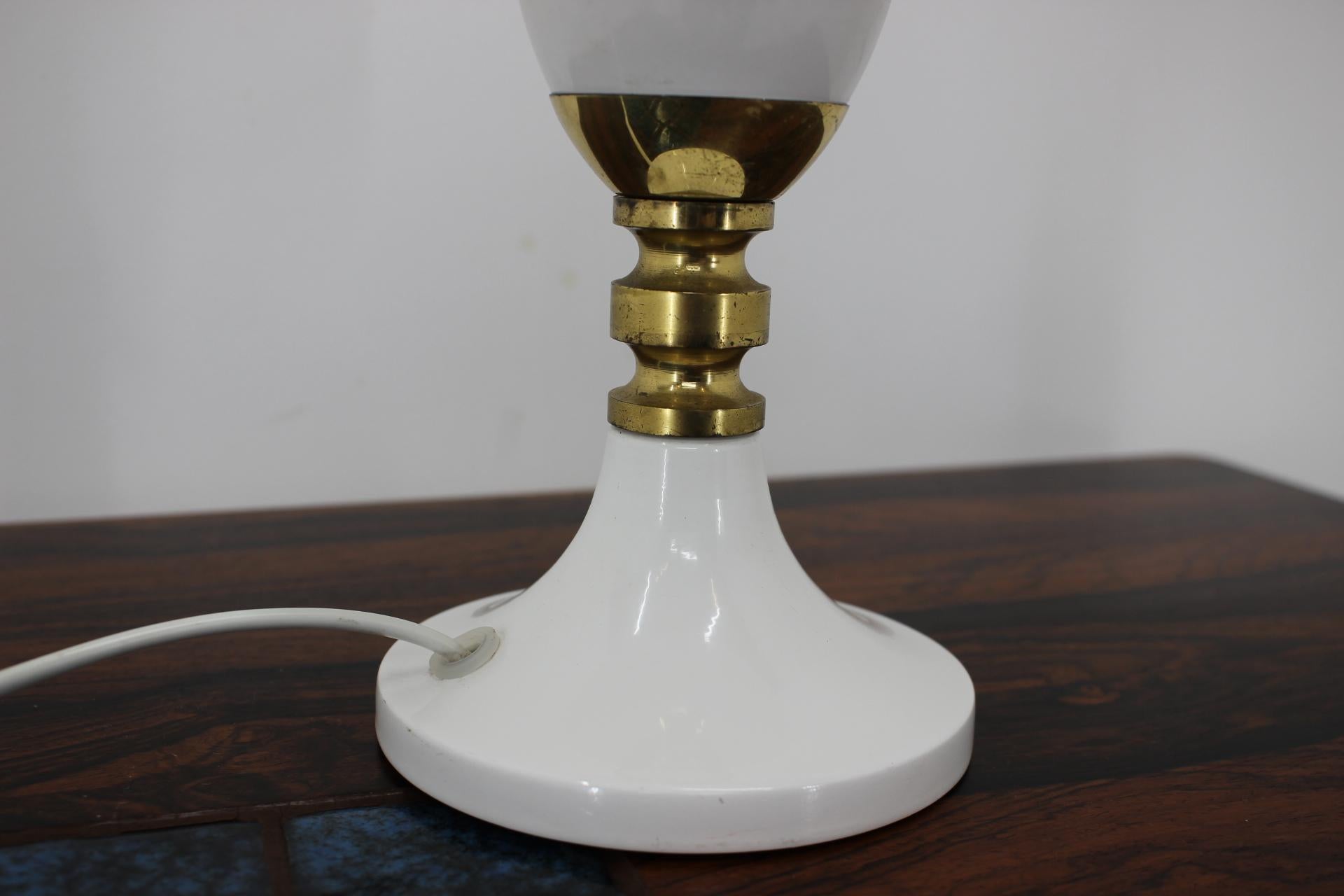 Mid-Century Modern Table Lamp by Drukov, 1980 For Sale
