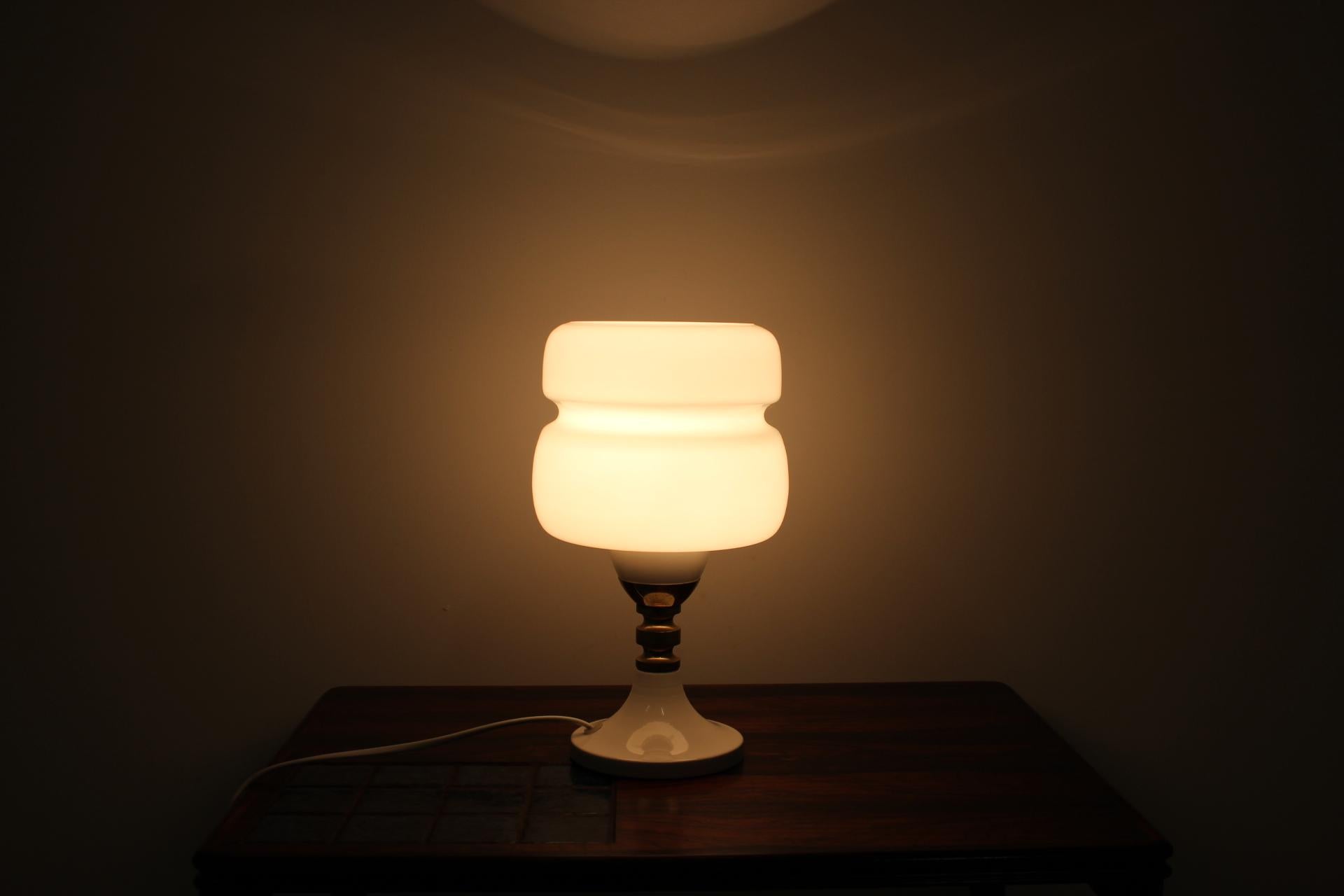 Late 20th Century Table Lamp by Drukov, 1980 For Sale