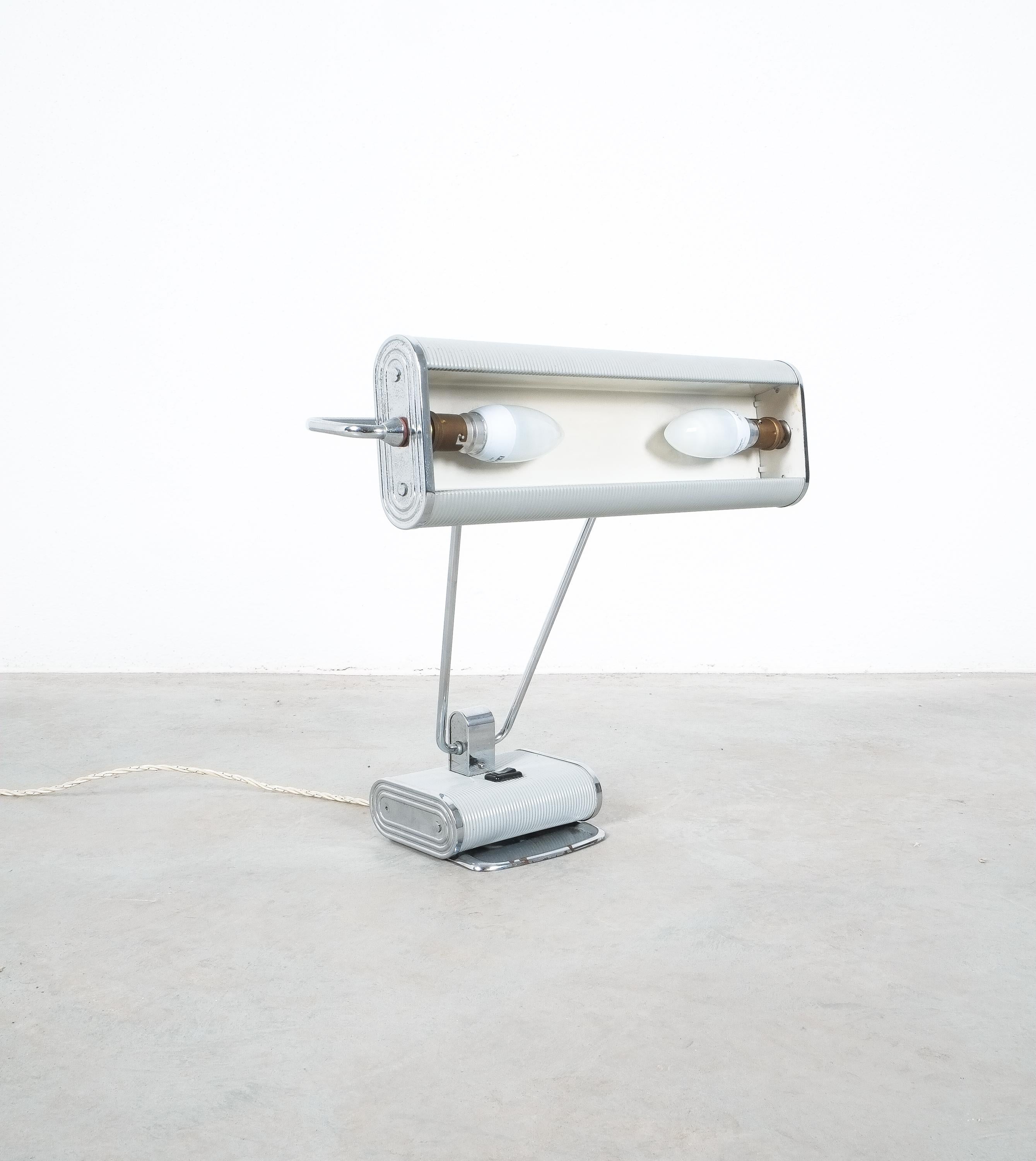 Early 20th Century Table Lamp by Eileen Gray for Jumo, Art Deco