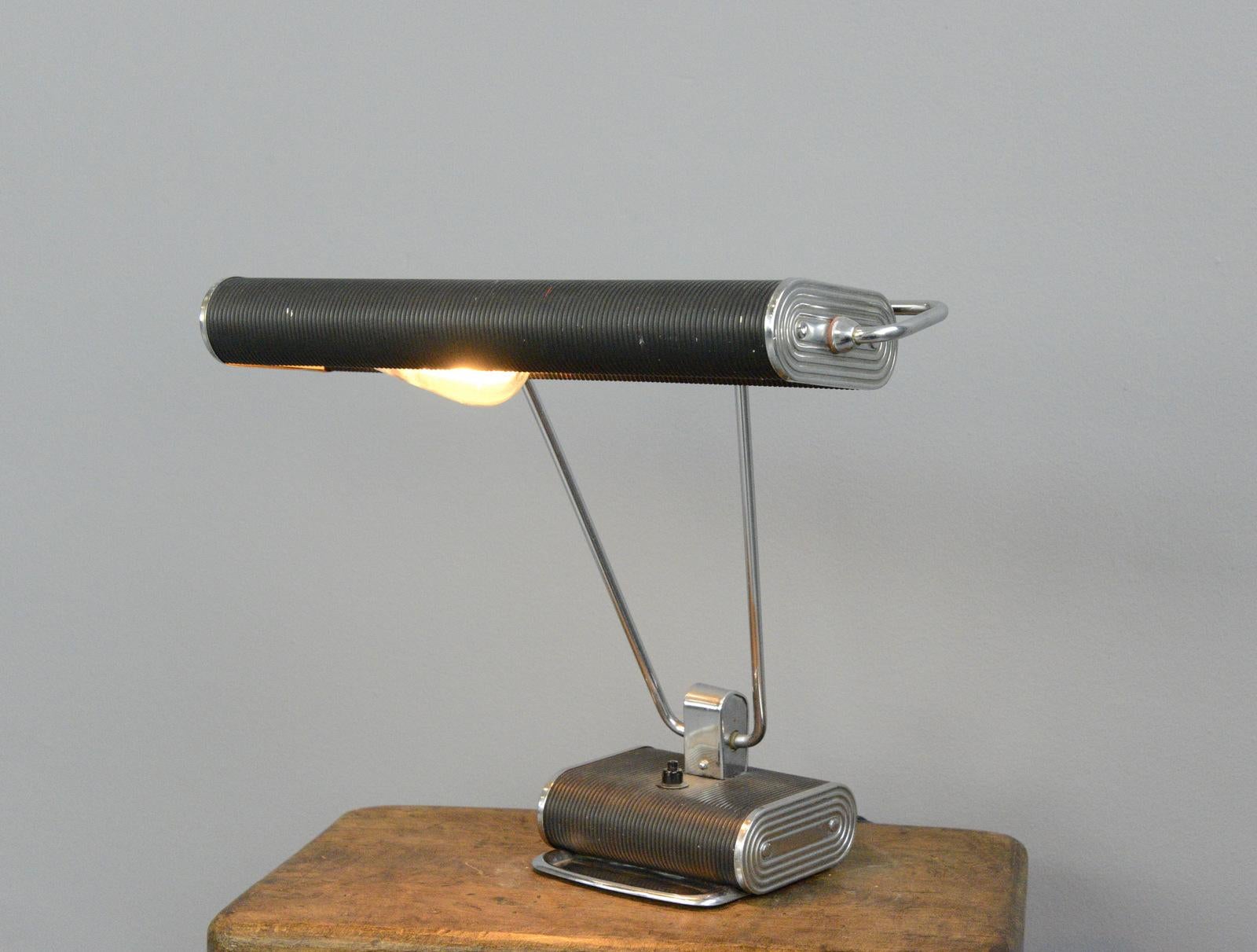 French Table Lamp by Eileen Gray for Jumo, circa 1930s