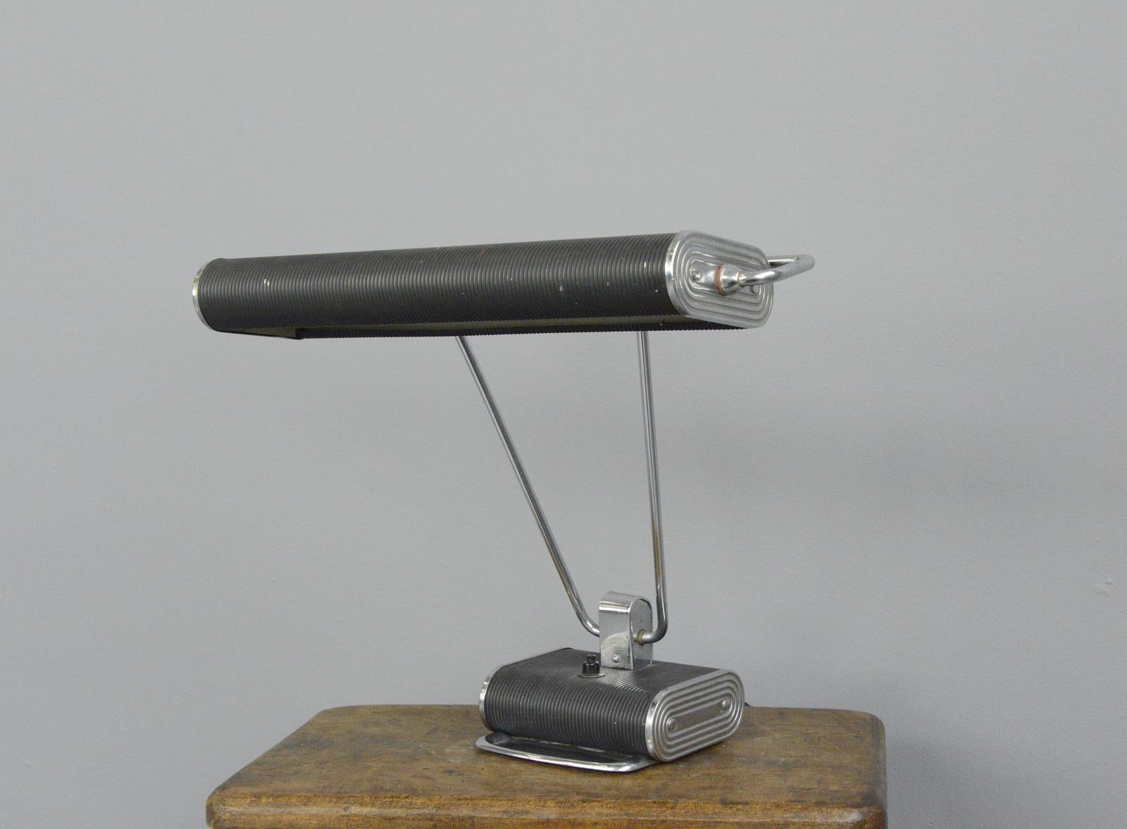 Table Lamp by Eileen Gray for Jumo, circa 1930s In Good Condition In Gloucester, GB