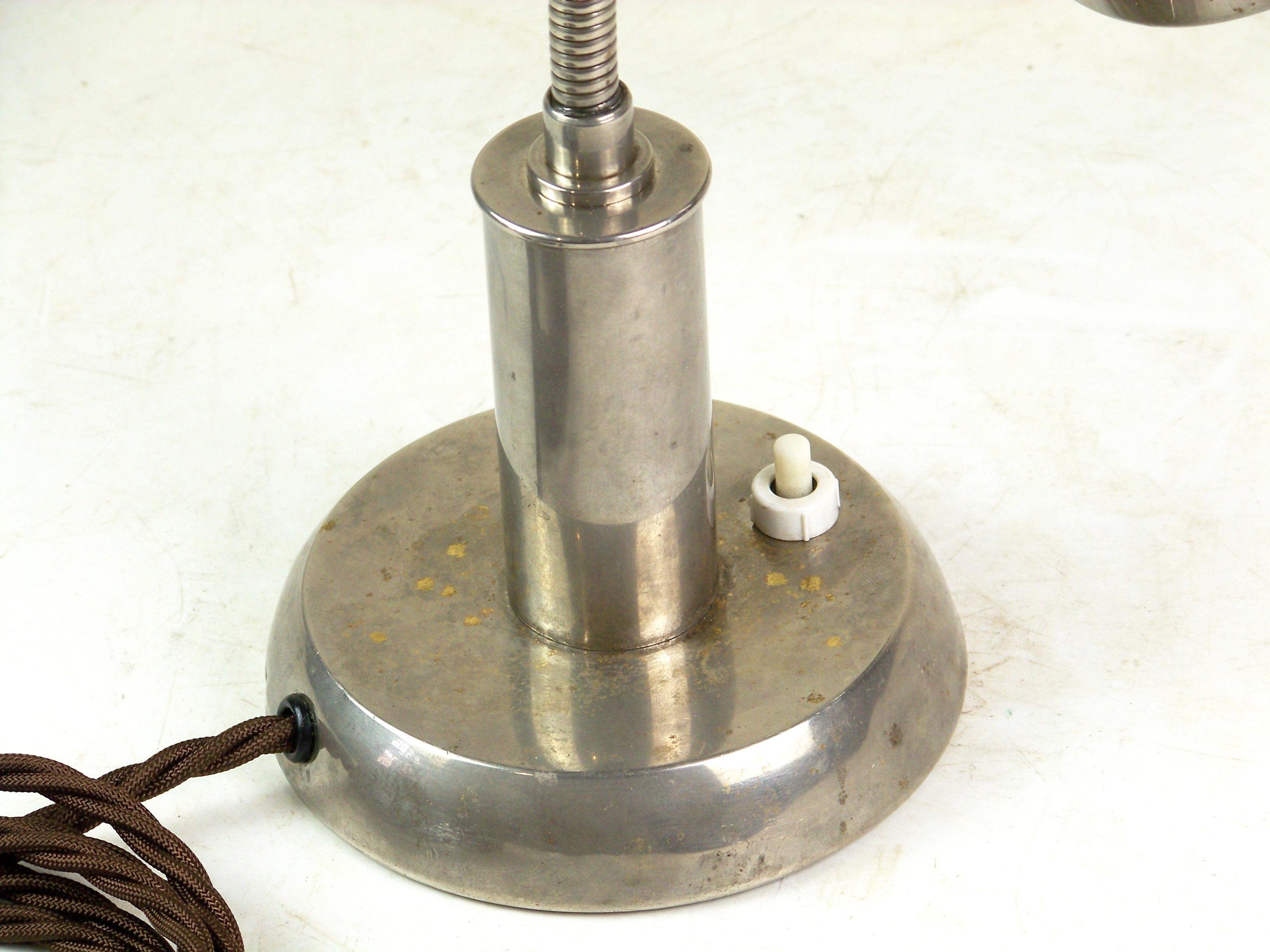 Table Lamp by F. Anyž, Functionalism In Good Condition For Sale In Praha, CZ