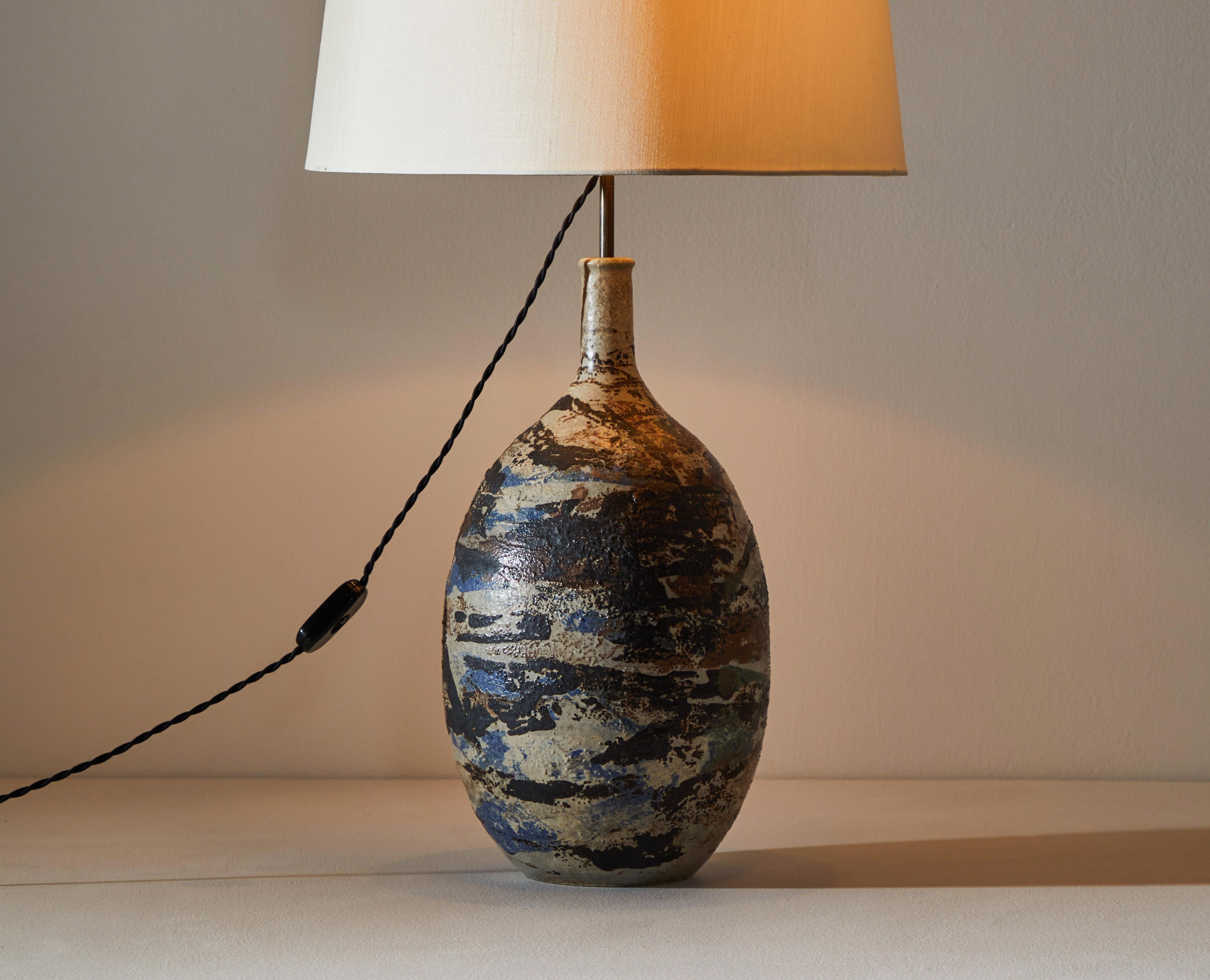 Mid-Century Modern Table Lamp by F. Carlton Ball