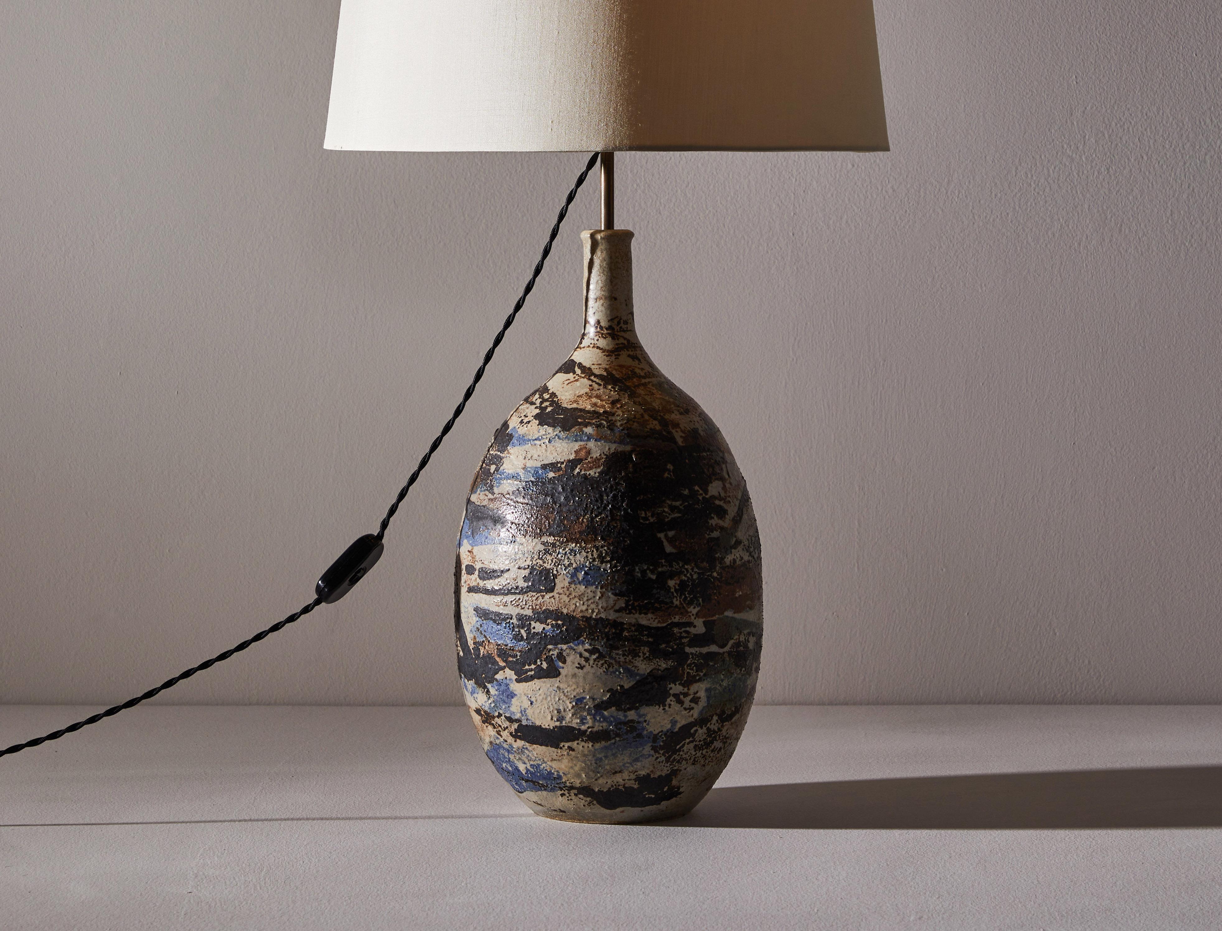 Mid-20th Century Table Lamp by F. Carlton Ball