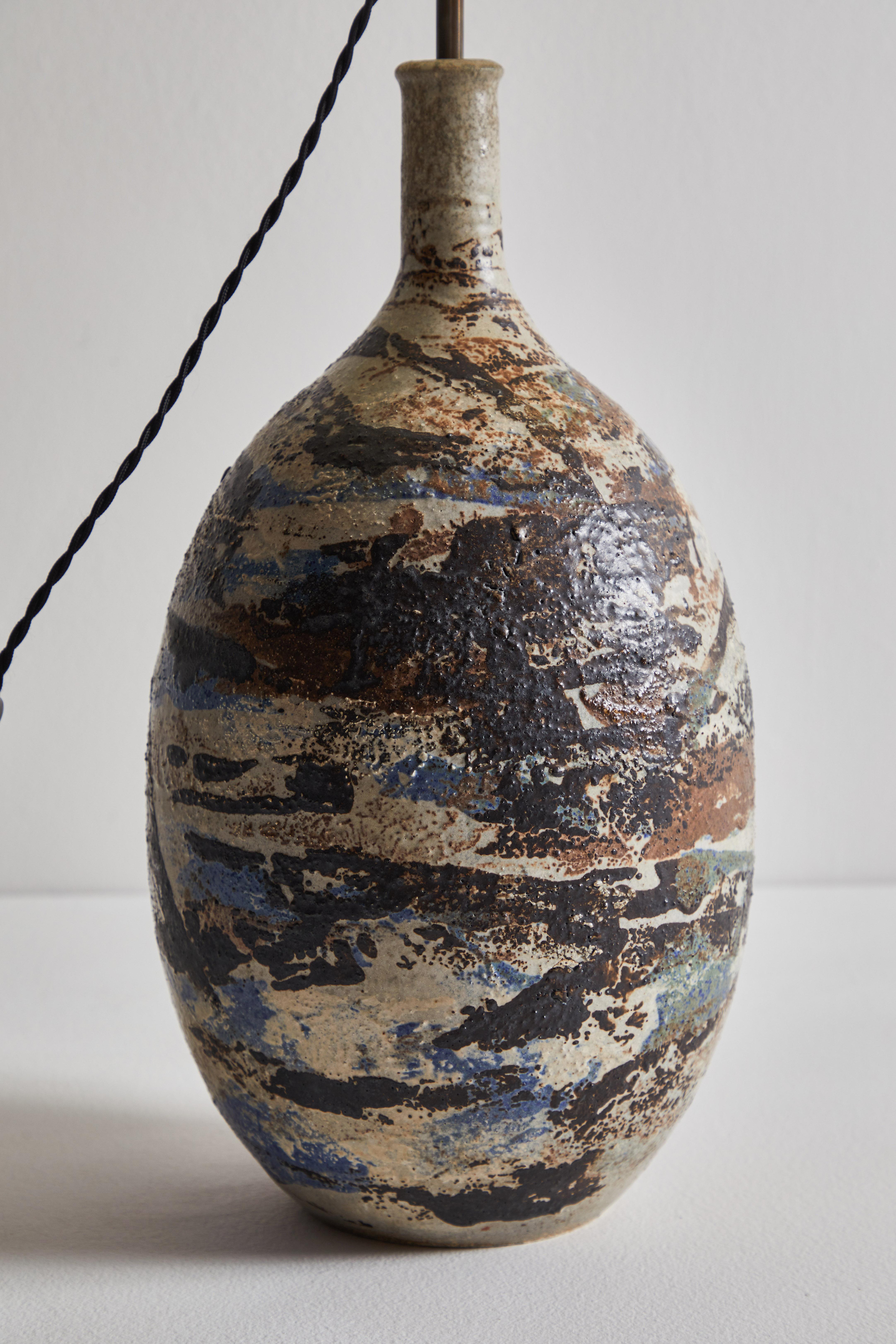Ceramic Table Lamp by F. Carlton Ball