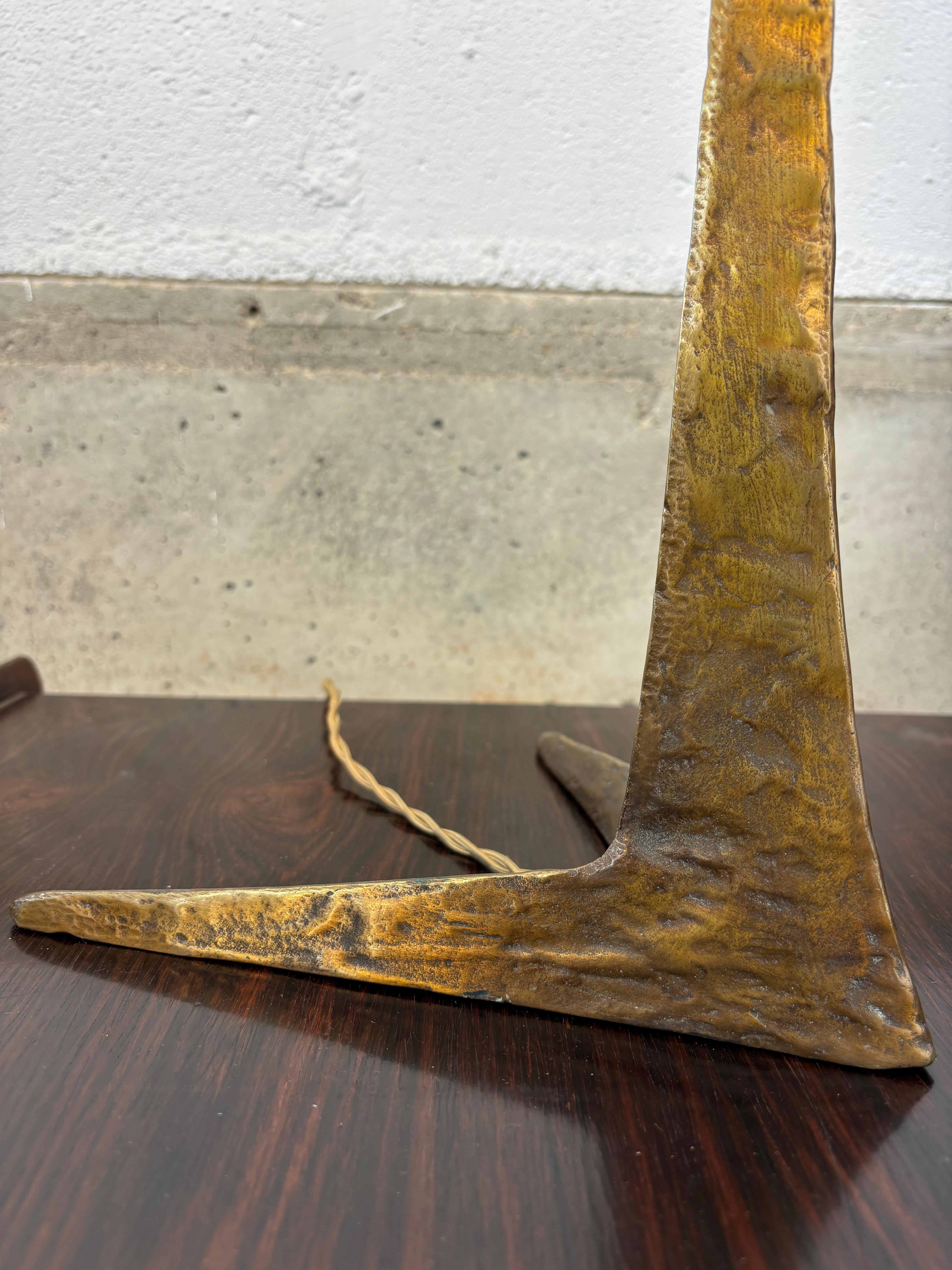 French Table lamp by Felix Agostini For Sale