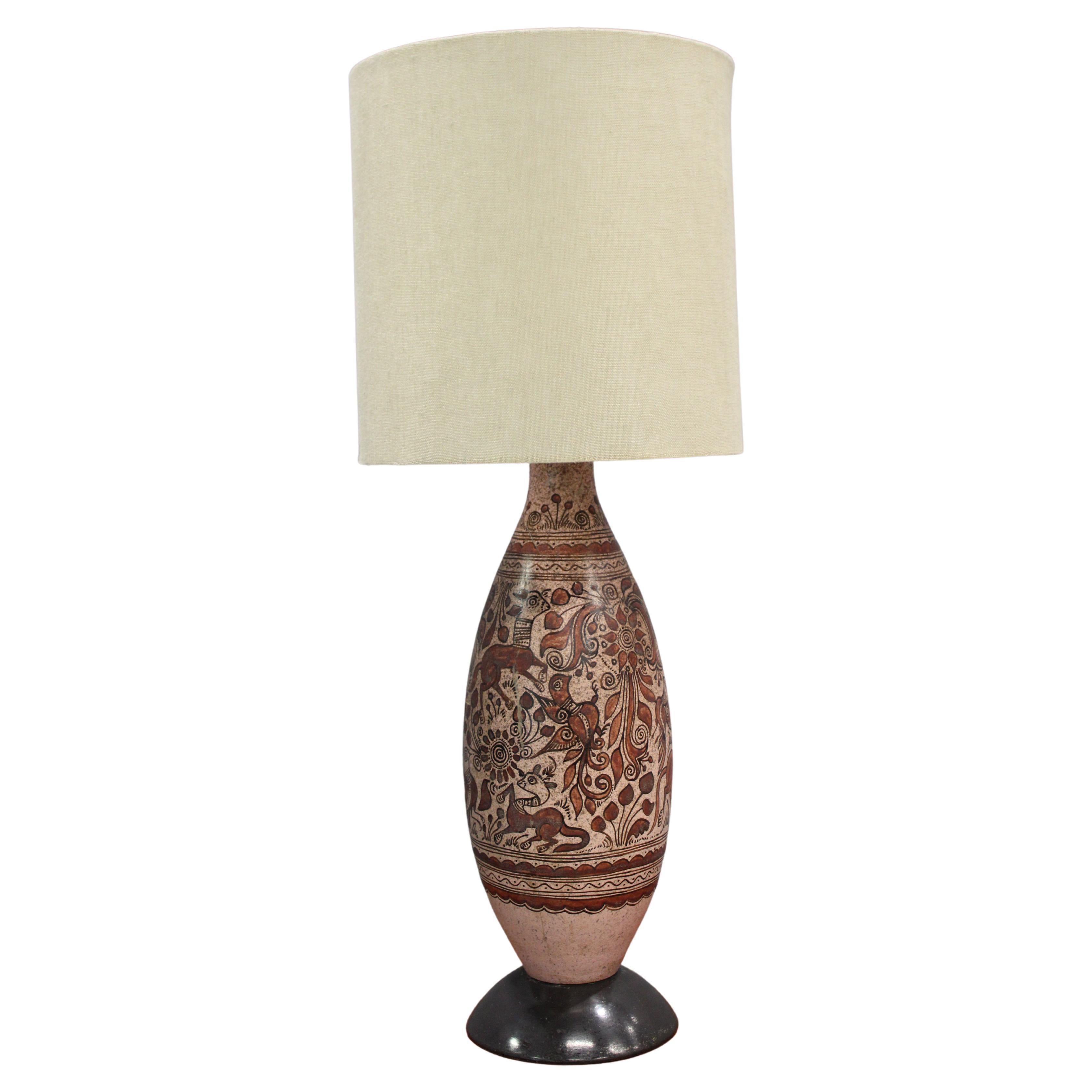 Table Lamp by Felix Tissot For Sale