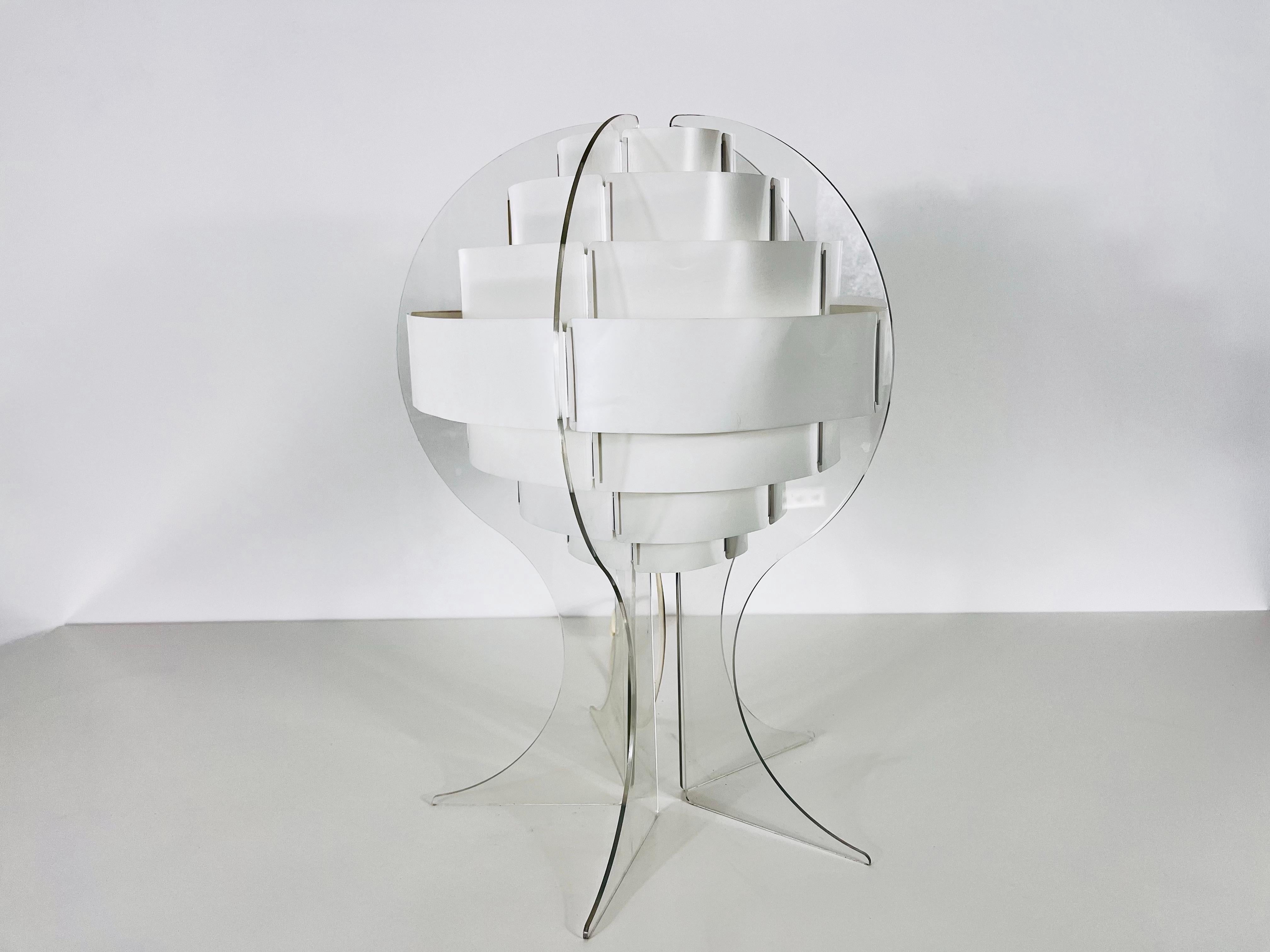Mid-20th Century Table Lamp by Flemming Brylle & Preben Jacobsen, Denmark, 1960s For Sale