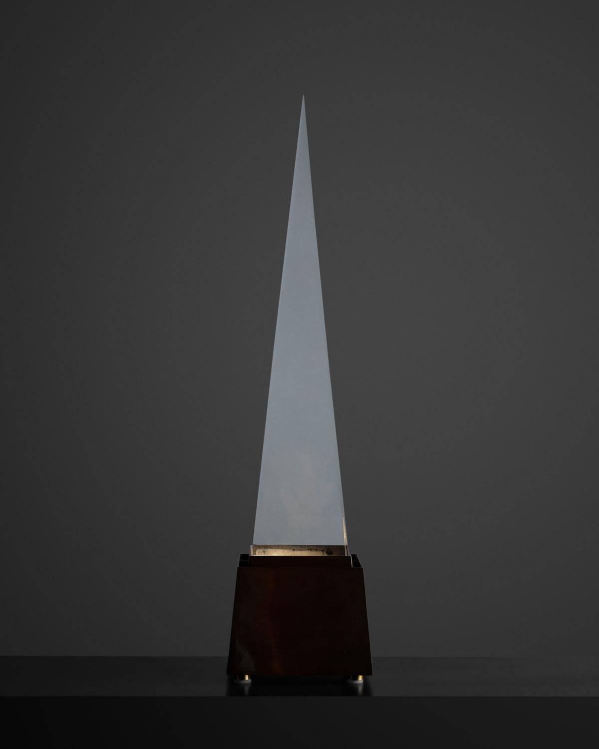 Table Lamp by Gabriella Crespi, Italy , 1970's In Good Condition For Sale In New York, NY