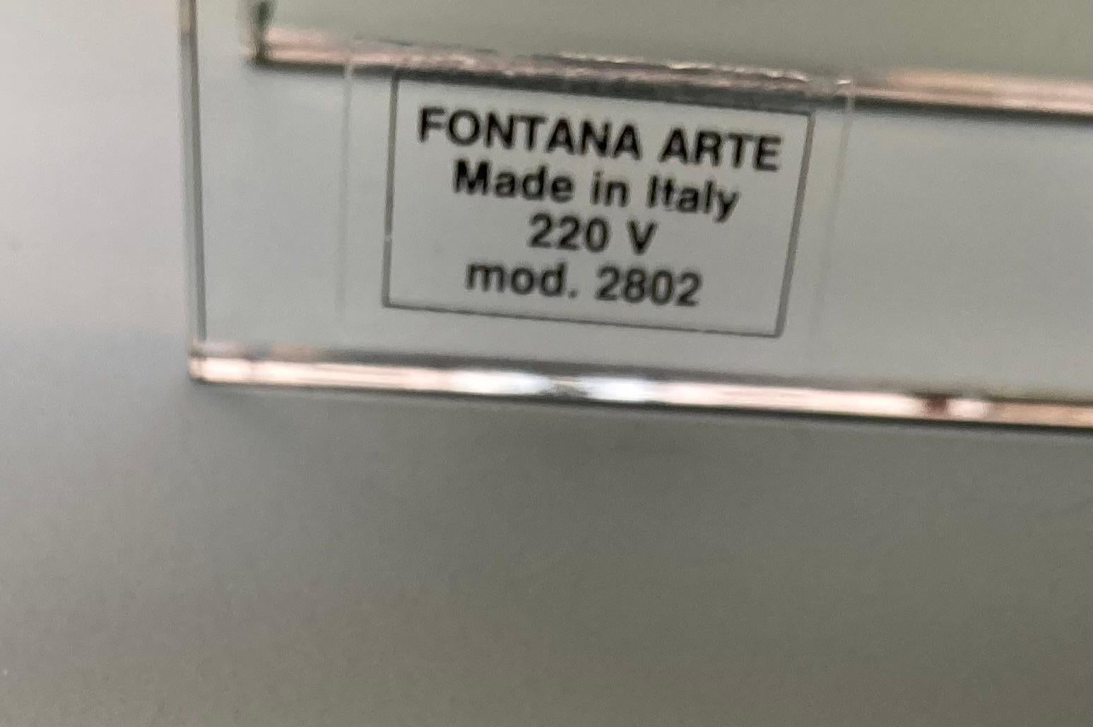 Lampe de table Gae Aulenti & Piero Castiglioni pour Fontana Arte Bon état - En vente à PARIS, FR