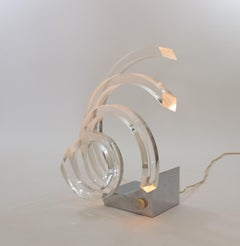 Table lamp by Gaetano Missaglia for Missaglia, 1970s