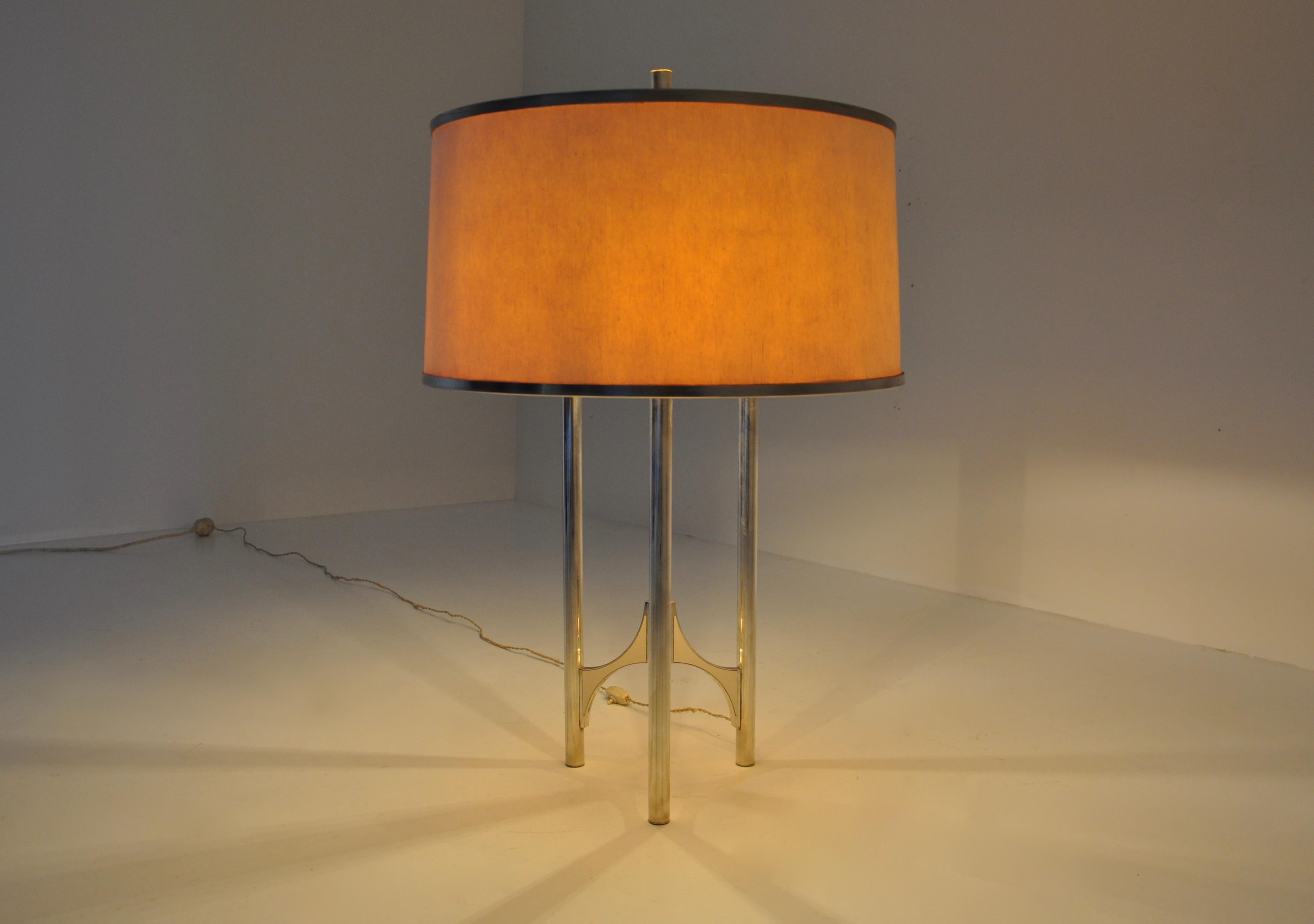Table lamp by Gaetano Sciolari for Sciolari, 1960s In Good Condition For Sale In Lasne, BE