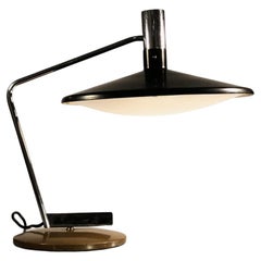 A MID-CENTURY-MODERN TABLE or DESK LAMP von GEORGES FRYDMAN, ed. EFA, Frankreich 1950