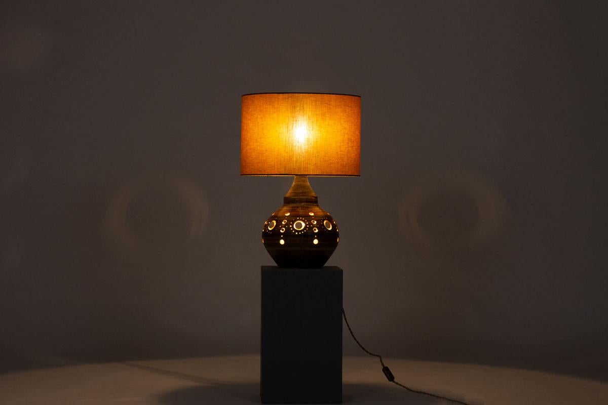 Table Lamp by Georges Pelletier, 1960s For Sale 1