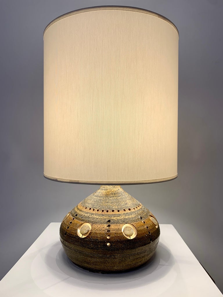 Ceramic Table Lamp by Georges Pelletier, 1960s For Sale 3
