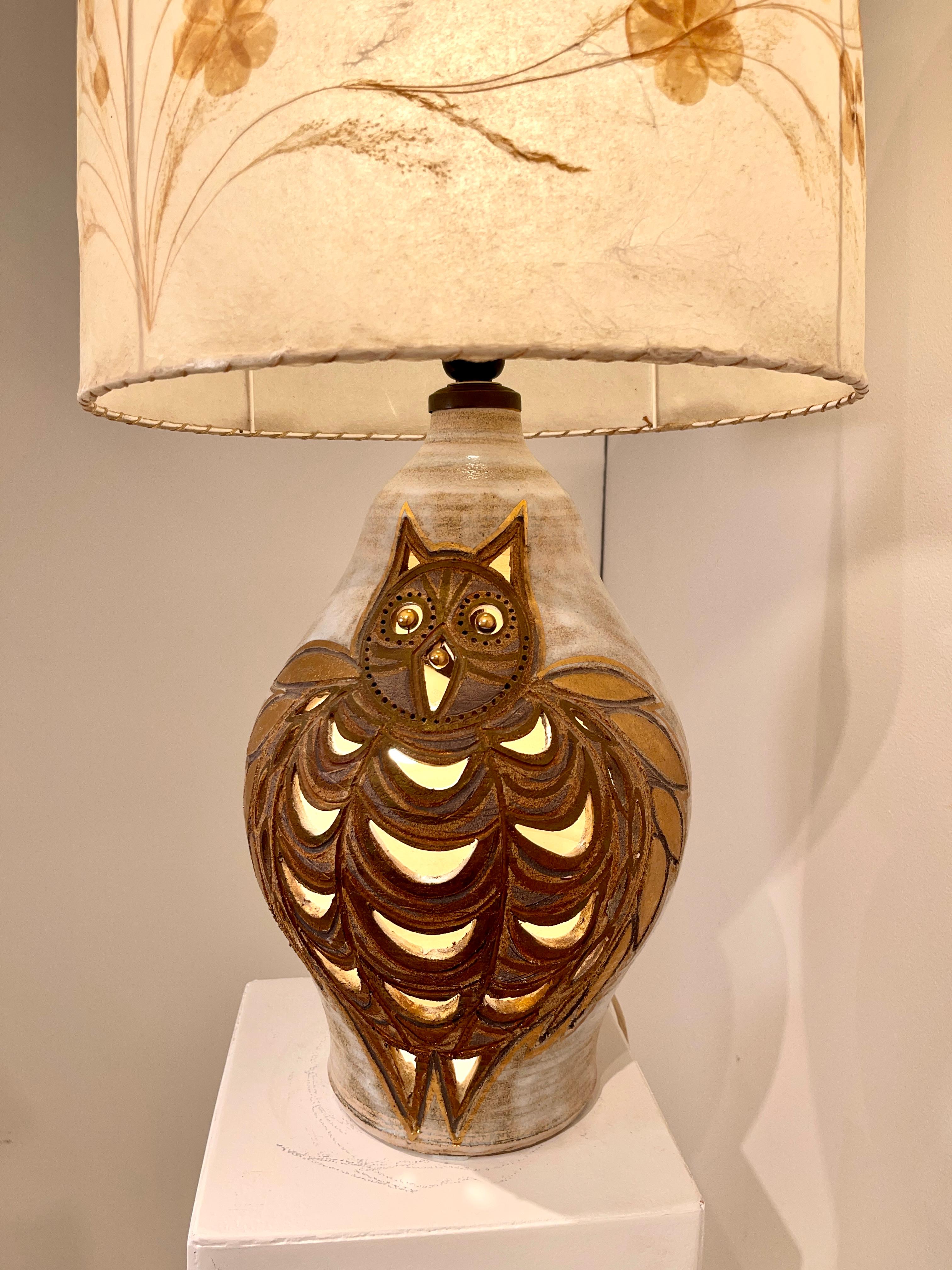 Mid-Century Modern Table Lamp by Georges Pelletier Vallauris