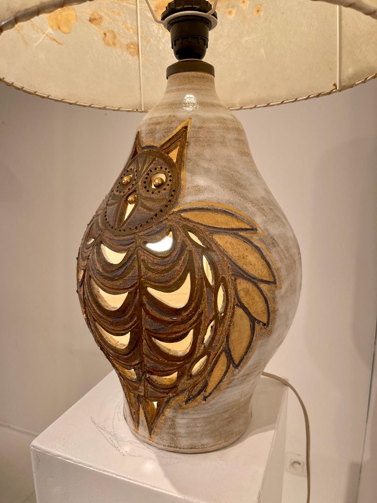 Table Lamp by Georges Pelletier Vallauris In Good Condition For Sale In Brussels, BE