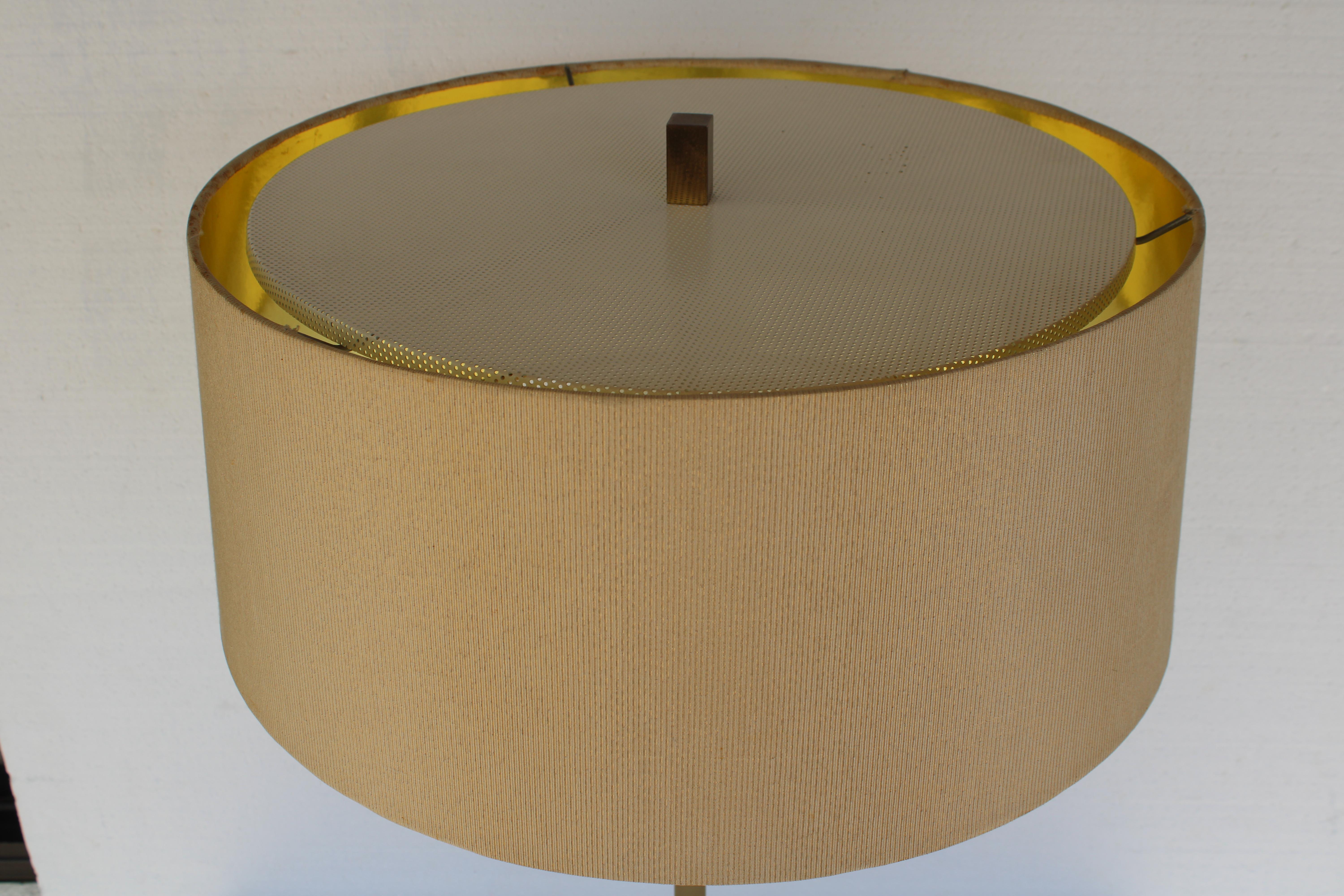 Hand-Crafted Table Lamp by Gerald Thurston for Lightolier For Sale