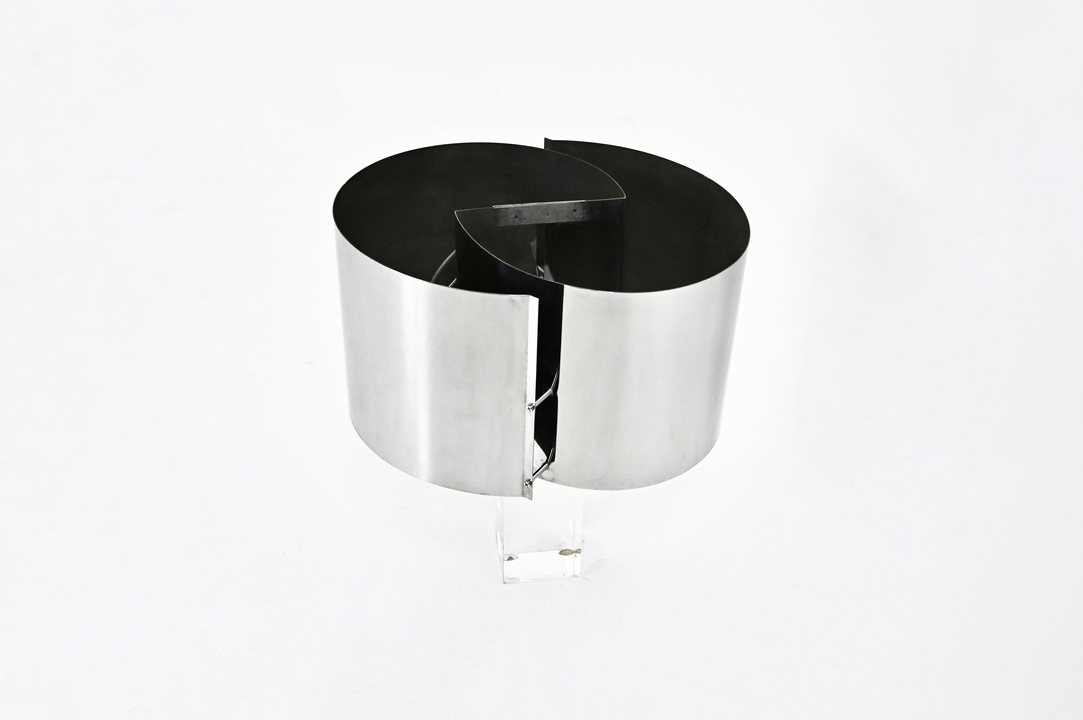 Italian Table Lamp by Gianfranco Fini & Fabrizio Cocchia, 1970s