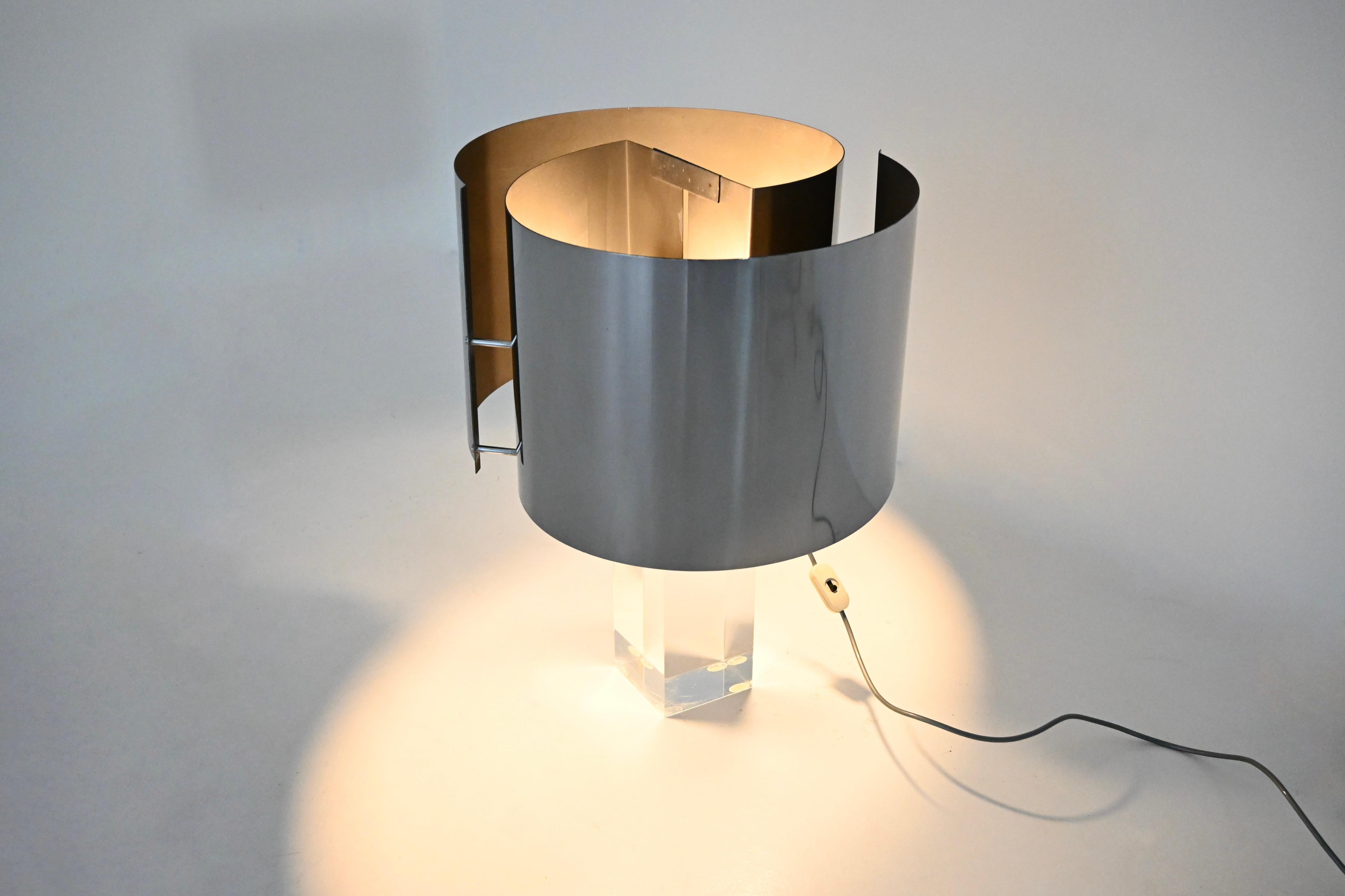 Table Lamp by Gianfranco Fini & Fabrizio Cocchia, 1970s 2