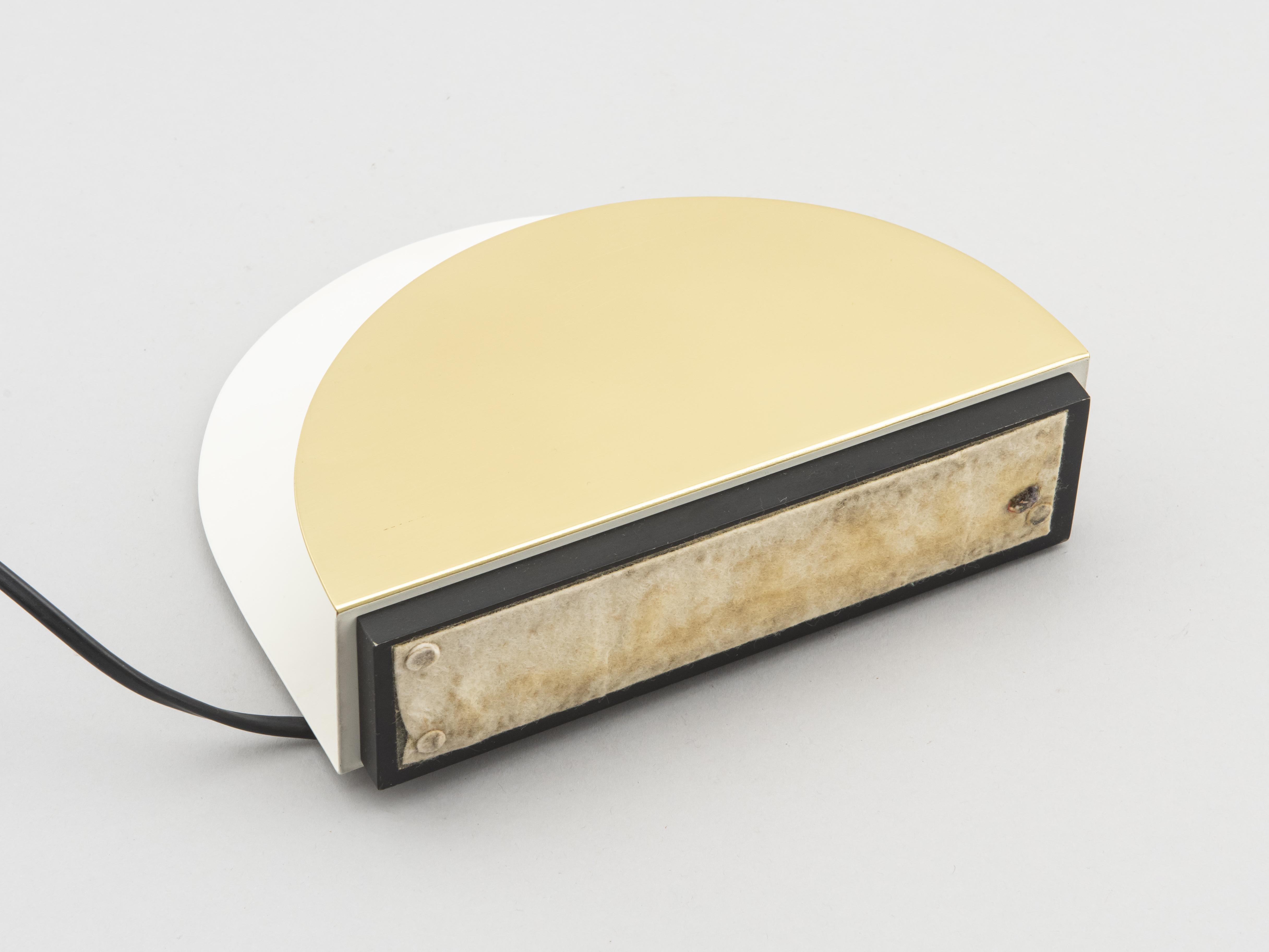 Lacquered Table Lamp by Giannino Crippa for Lumi Milano, circa 1960