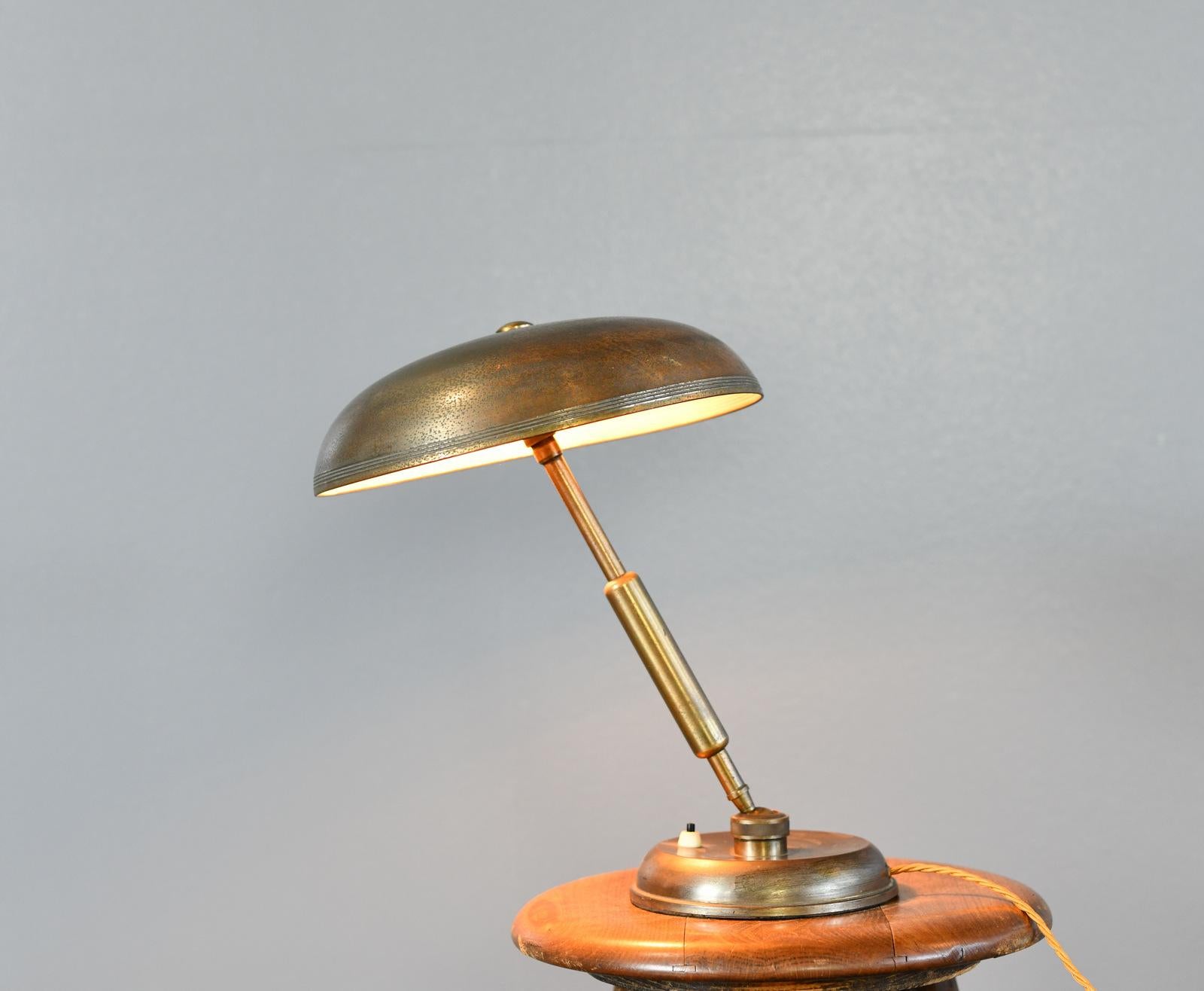 Italian Table Lamp By Giovanni Michelucci For Lariolux Circa 1940s For Sale
