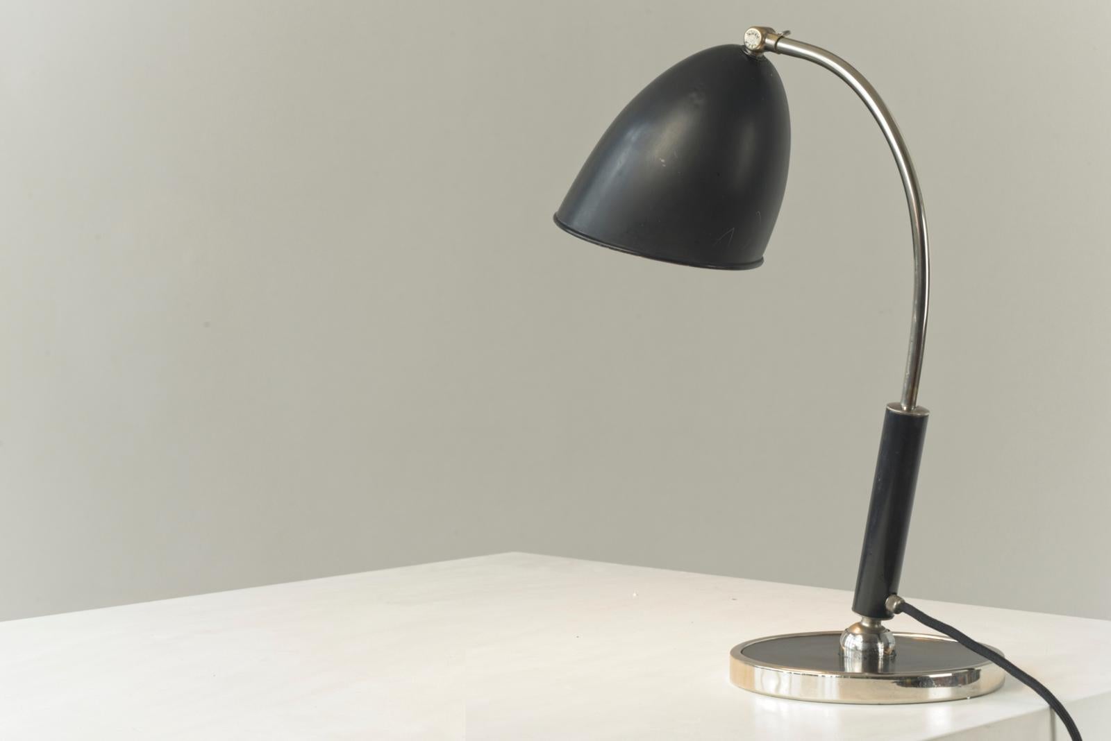 Table Lamp by Hala, Germany - 1930s  In Good Condition For Sale In Berlin, DE