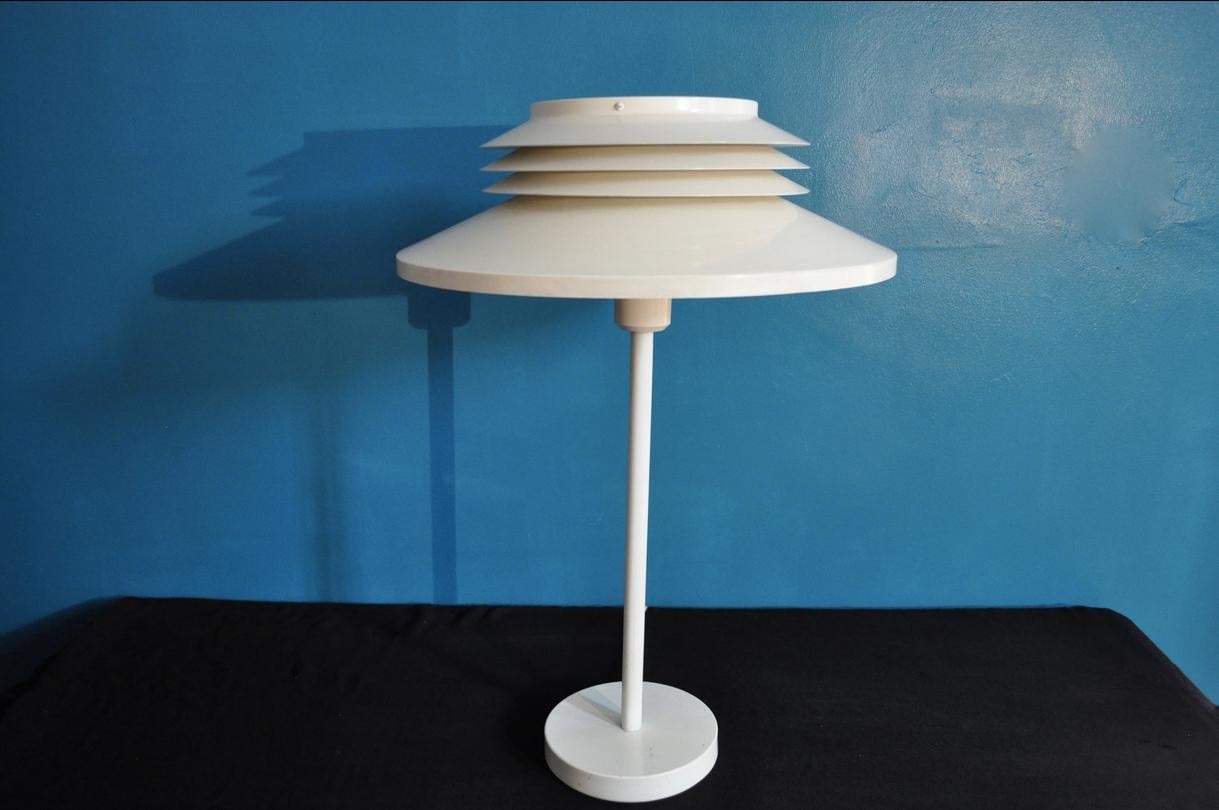Rare and exceptional table lamp designed by Hans Agne Jakobsson in the 1960s and produced by Markaryd AB.