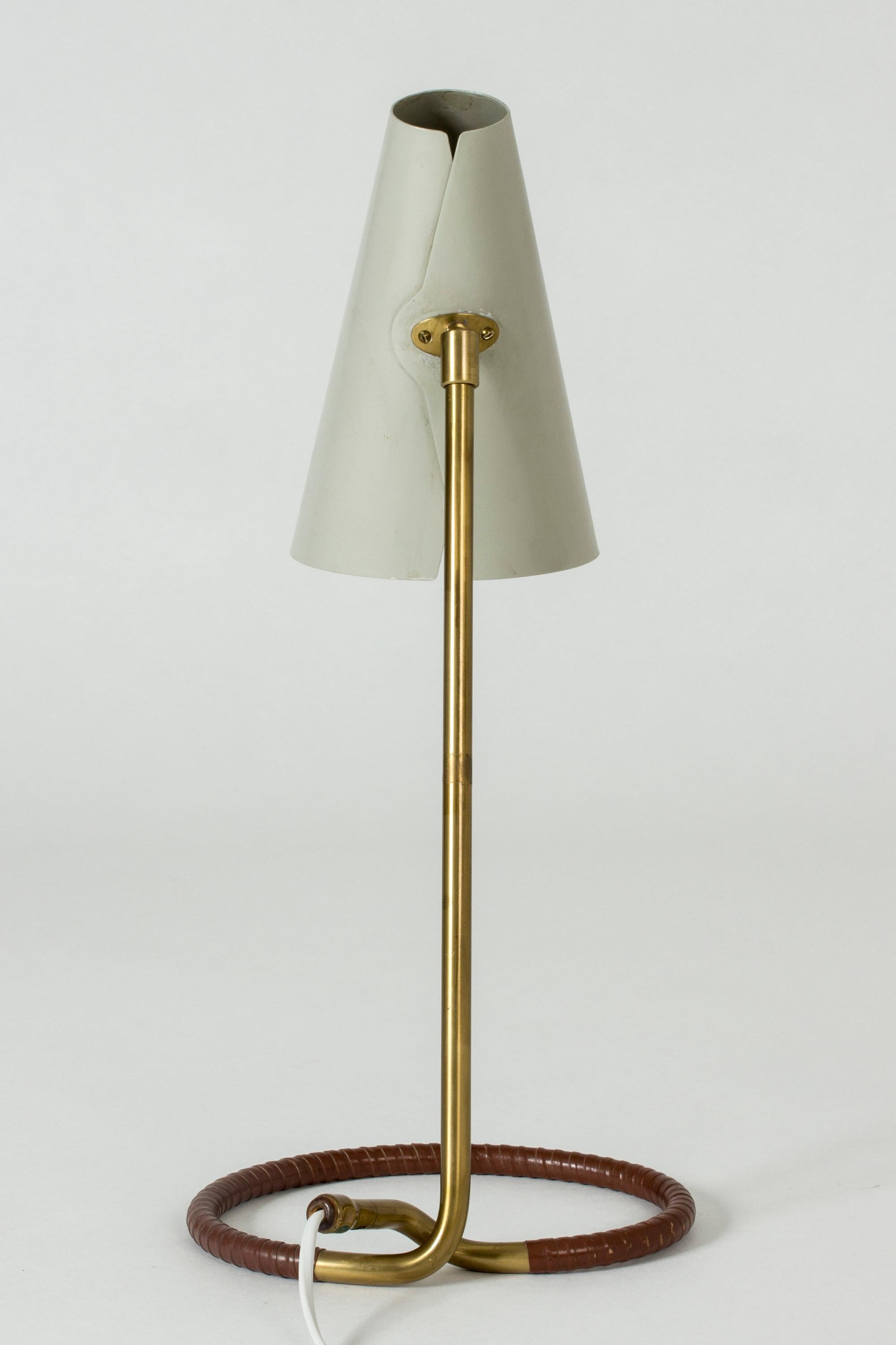 Scandinavian Modern Table Lamp by Hans Bergström For Sale