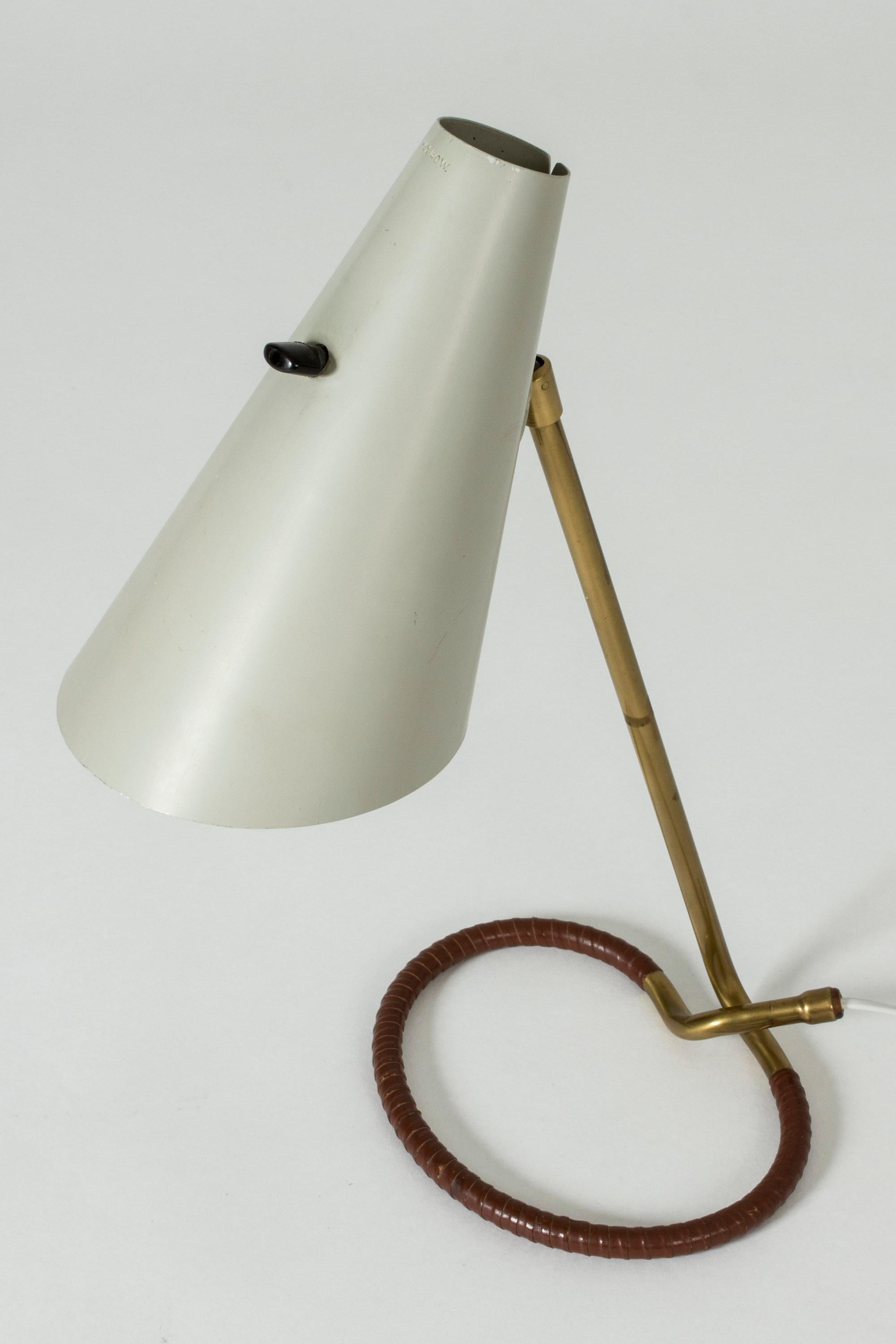 Swedish Table Lamp by Hans Bergström For Sale