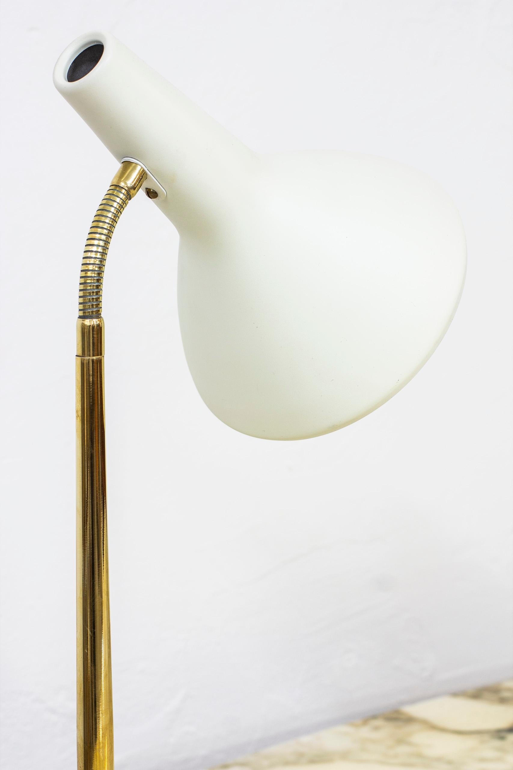 Swedish Table Lamp by Harald Elof Notini for Böhlmarks, Sweden, 1940s