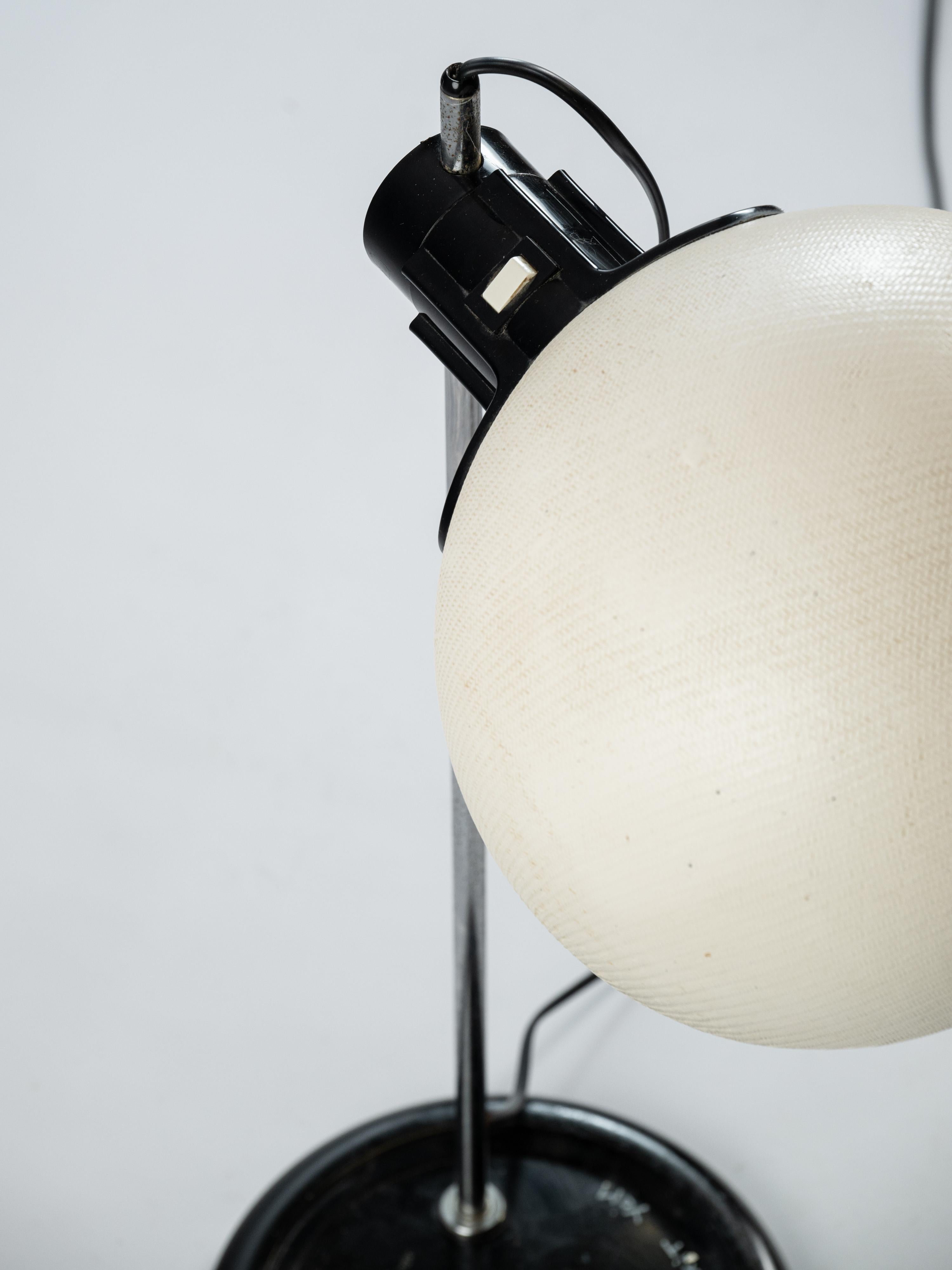 Table lamp by Harvey Guzzini custom in fiber glass by the artist YOM For Sale 1