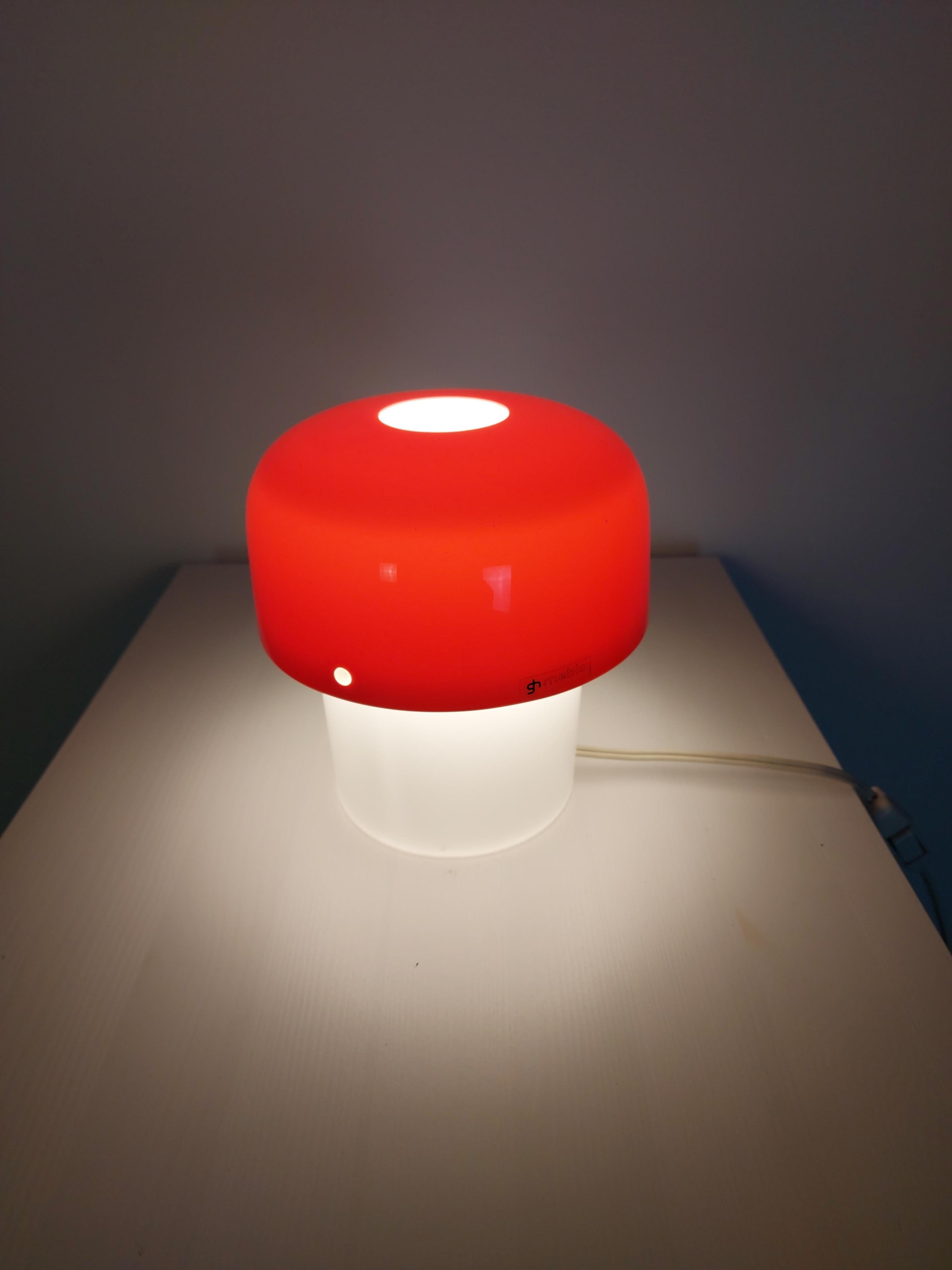 Table Lamp by Harvey Guzzini for Meblo, 1970s For Sale 1