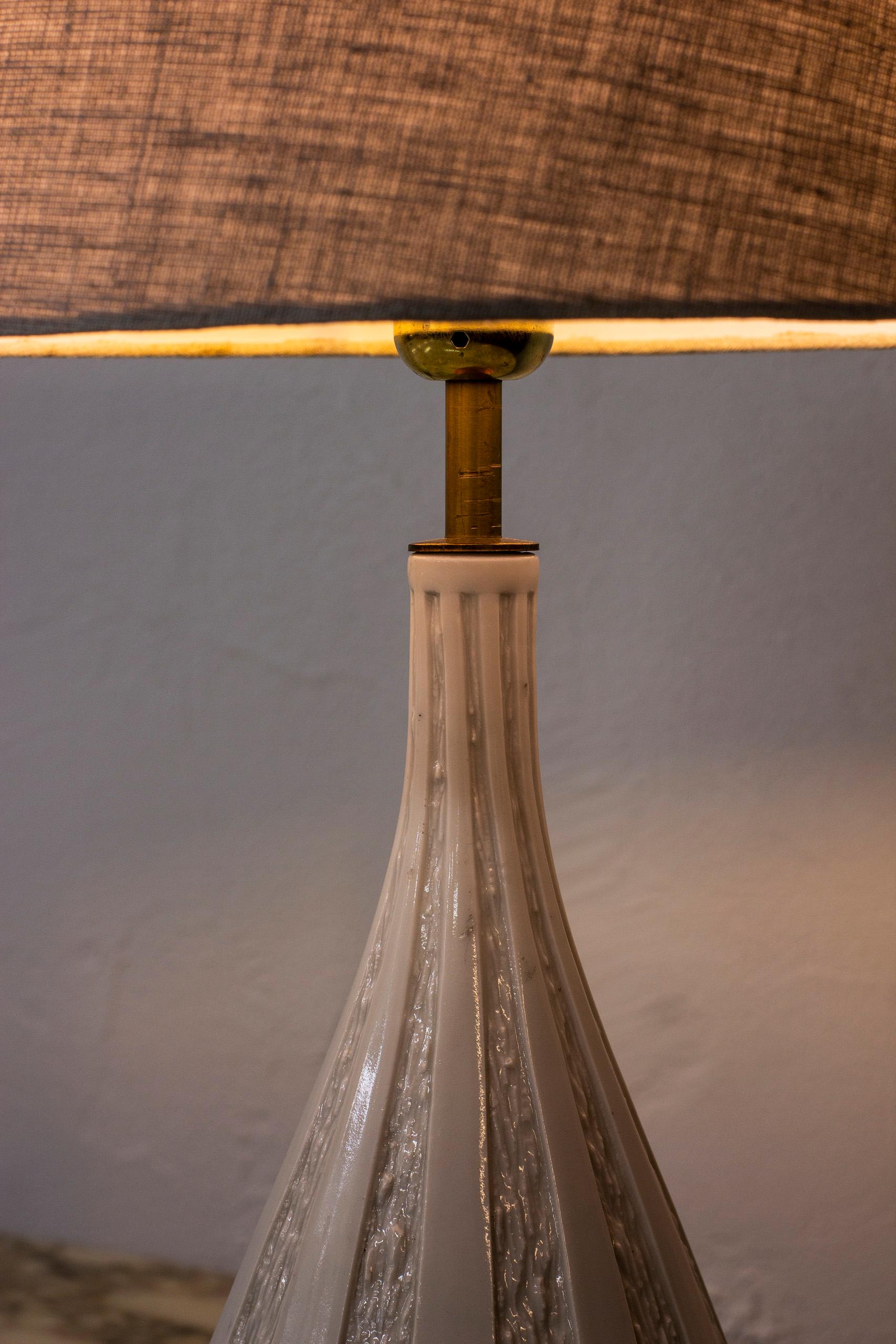 Scandinavian Modern Table Lamp by Hertha Bengtsson for Rörstrand, Sweden, 1960s