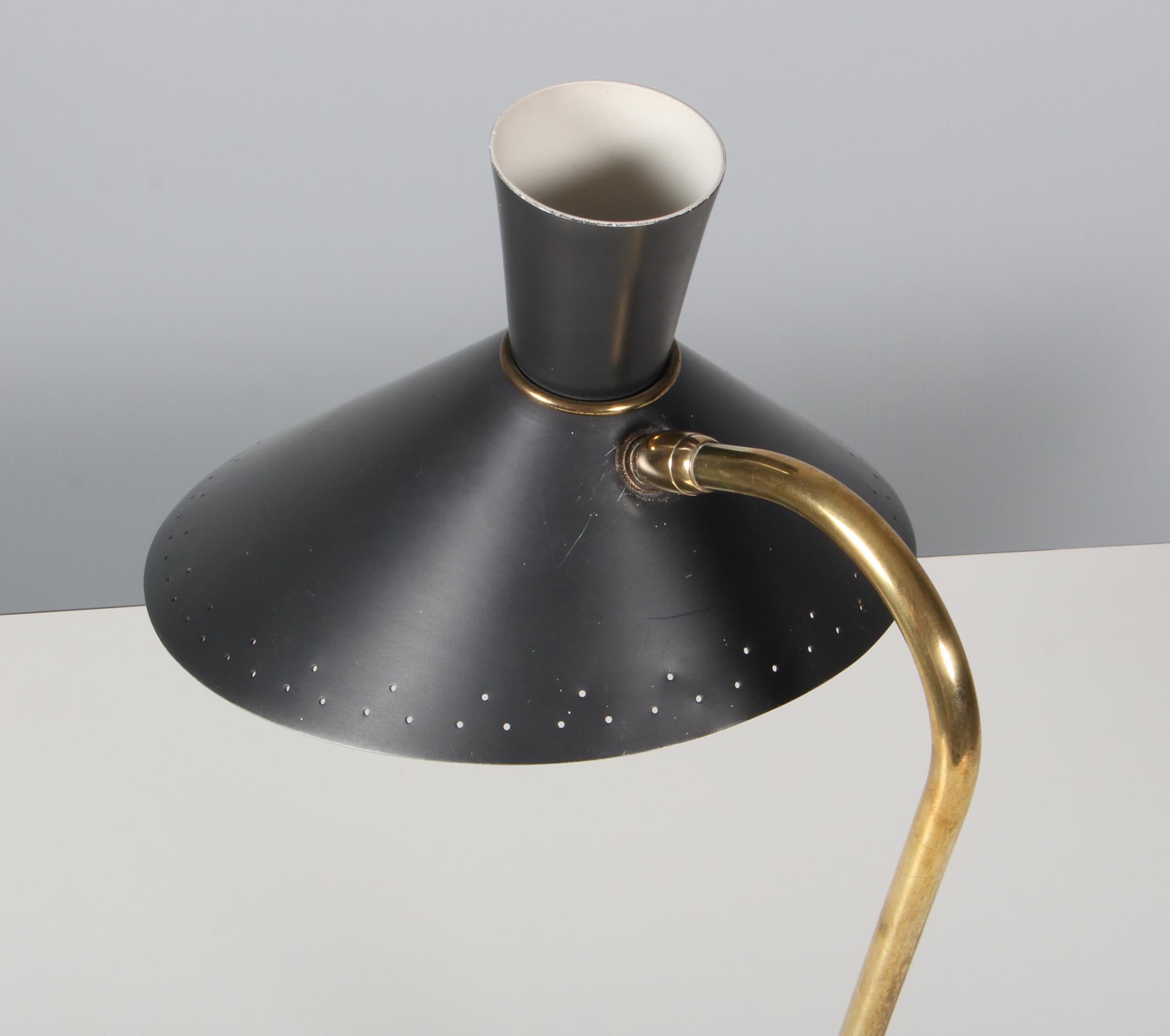 Aluminum Table Lamp by Holm Sorensen, Denmark For Sale
