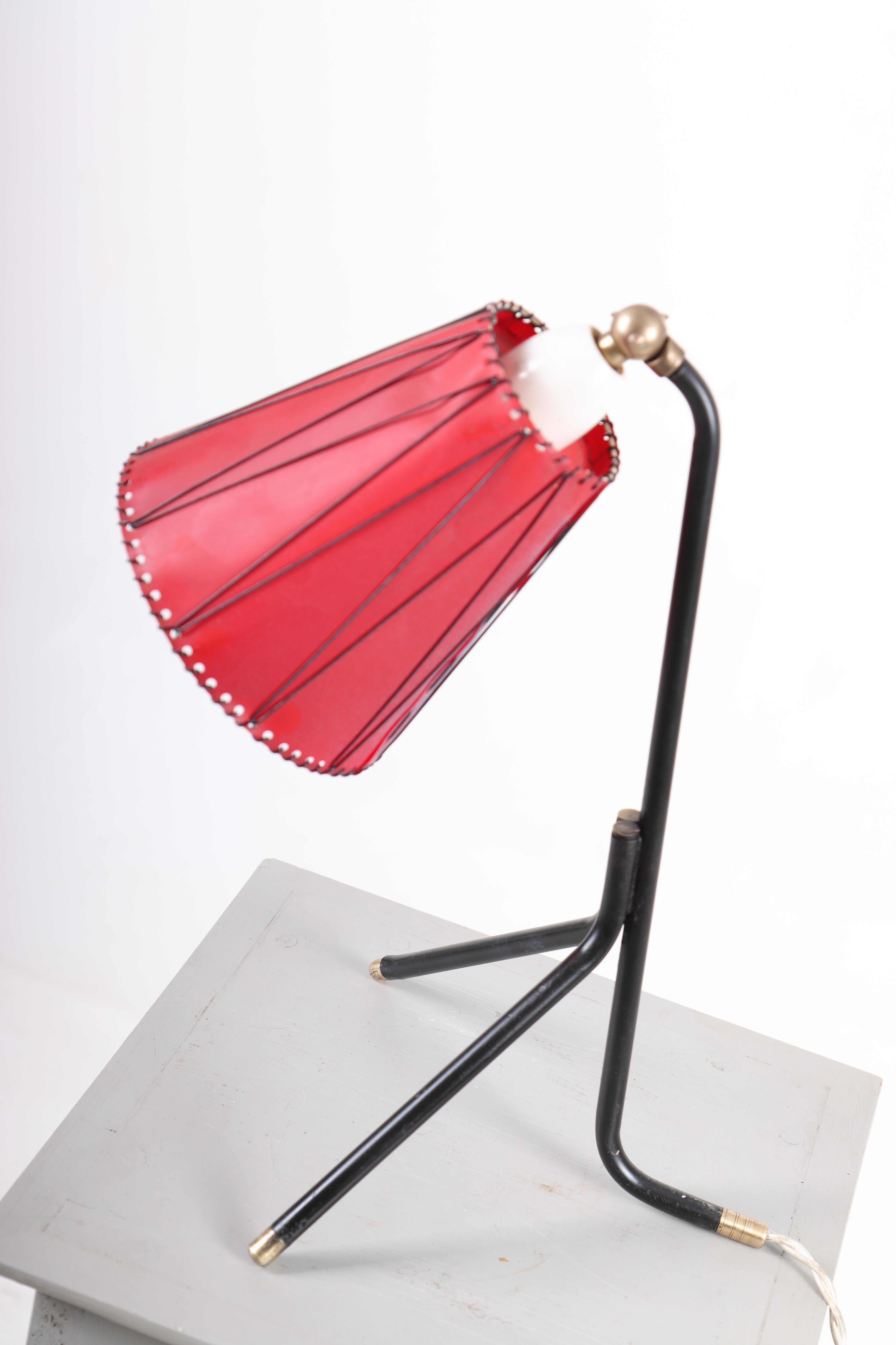 Mid-Century Modern Table Lamp by Holm Sørensen, 1950s For Sale