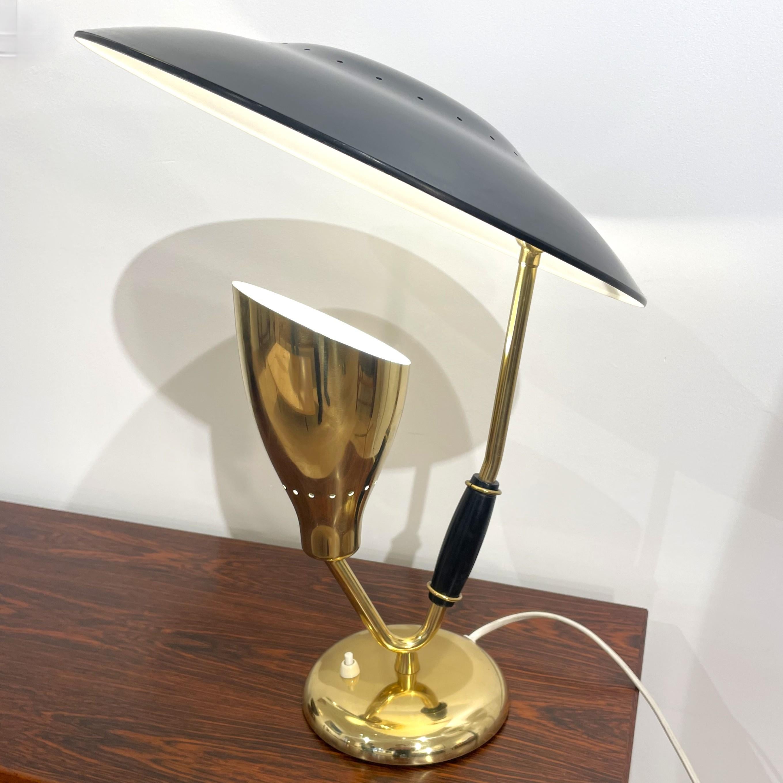 Metal Table lamp by Holm Sørensen For Sale