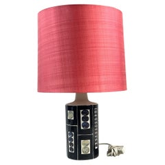 Table lamp by Inge Lise Koefoed for Fog and Morup Ceramic  Denmark 1960 Signed