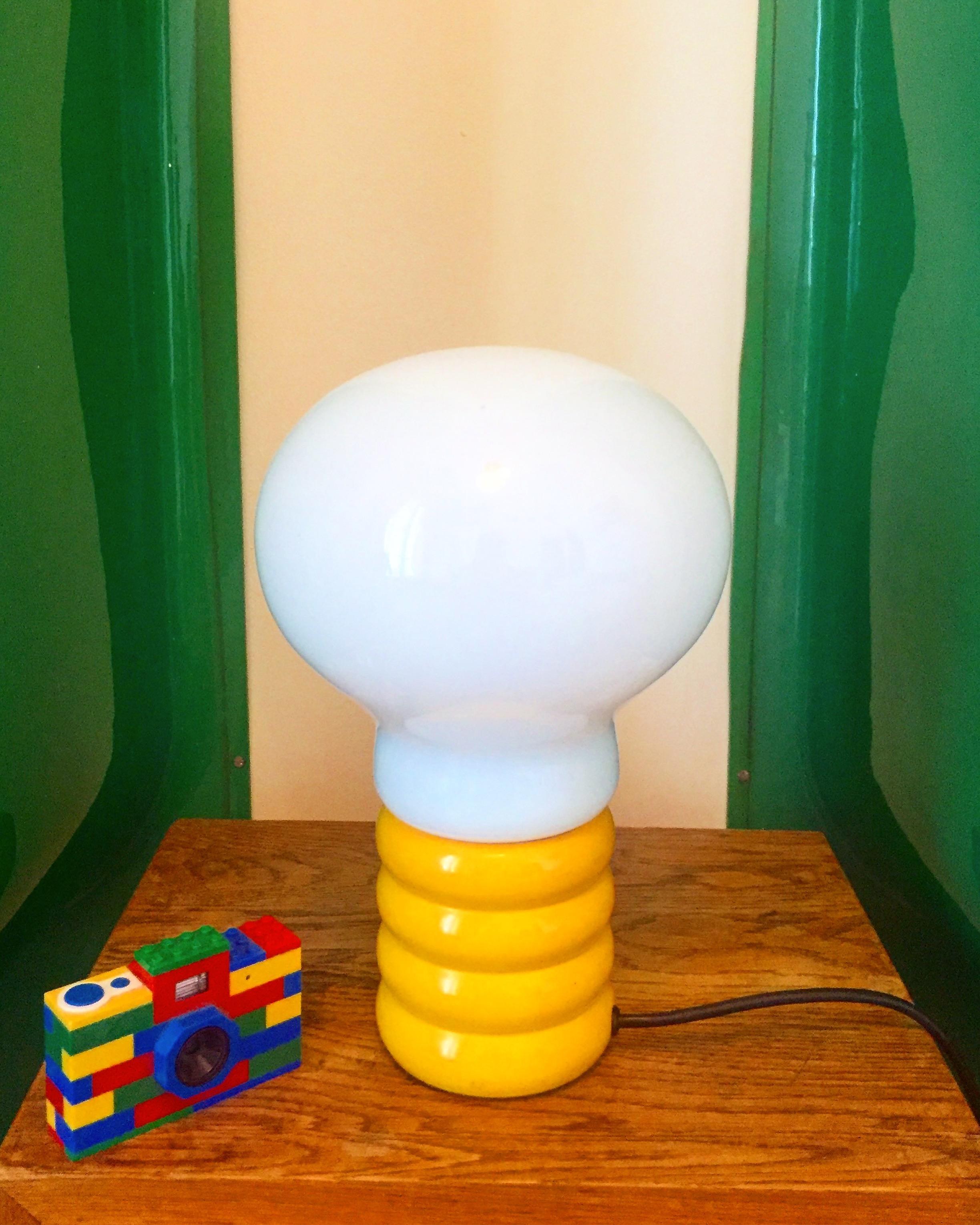 Mid-Century Modern Table Lamp by Ingo Maurer, 1970s For Sale