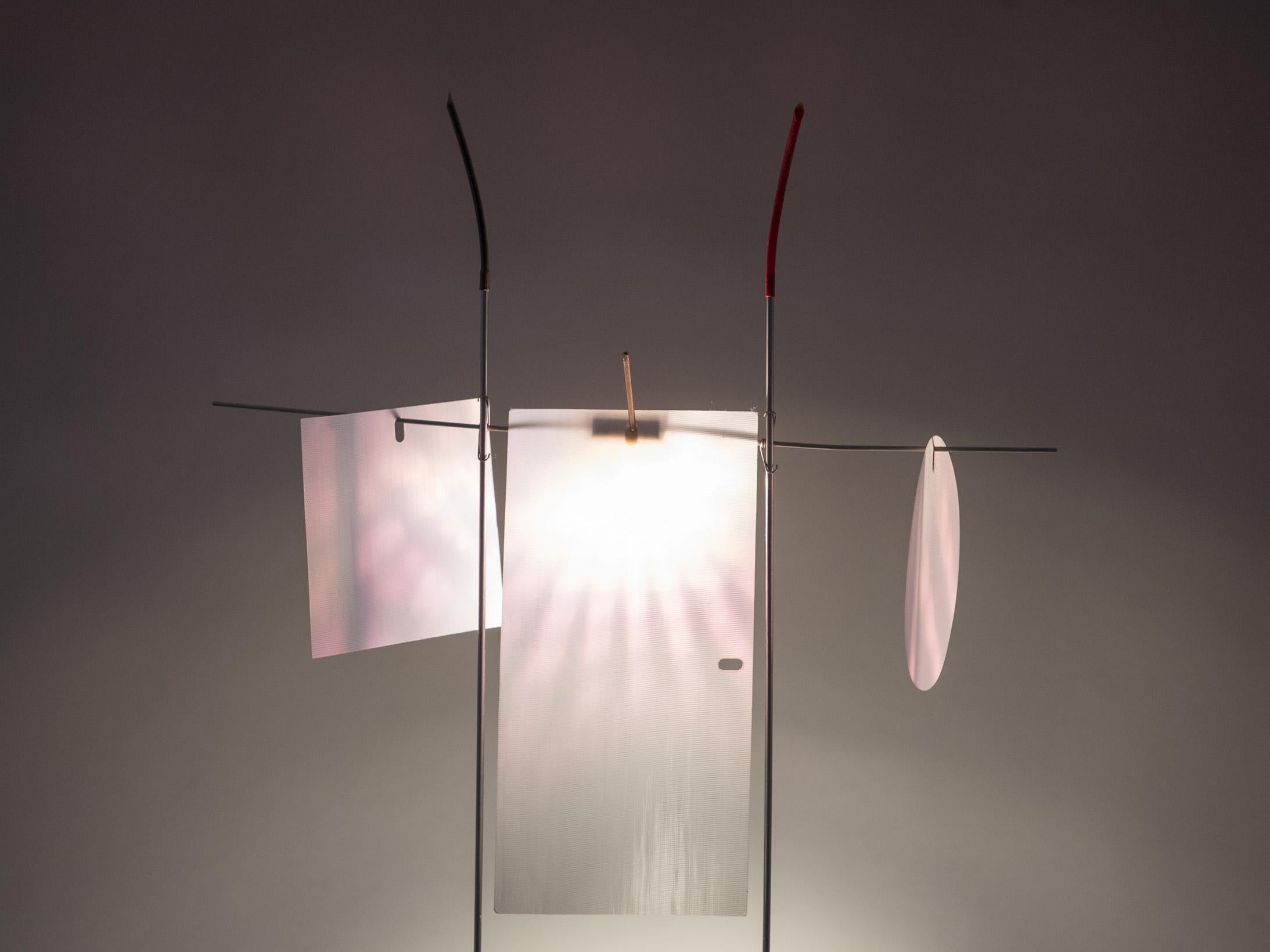 German Table Lamp by Ingo Maurer, Fukushu, circa 1985